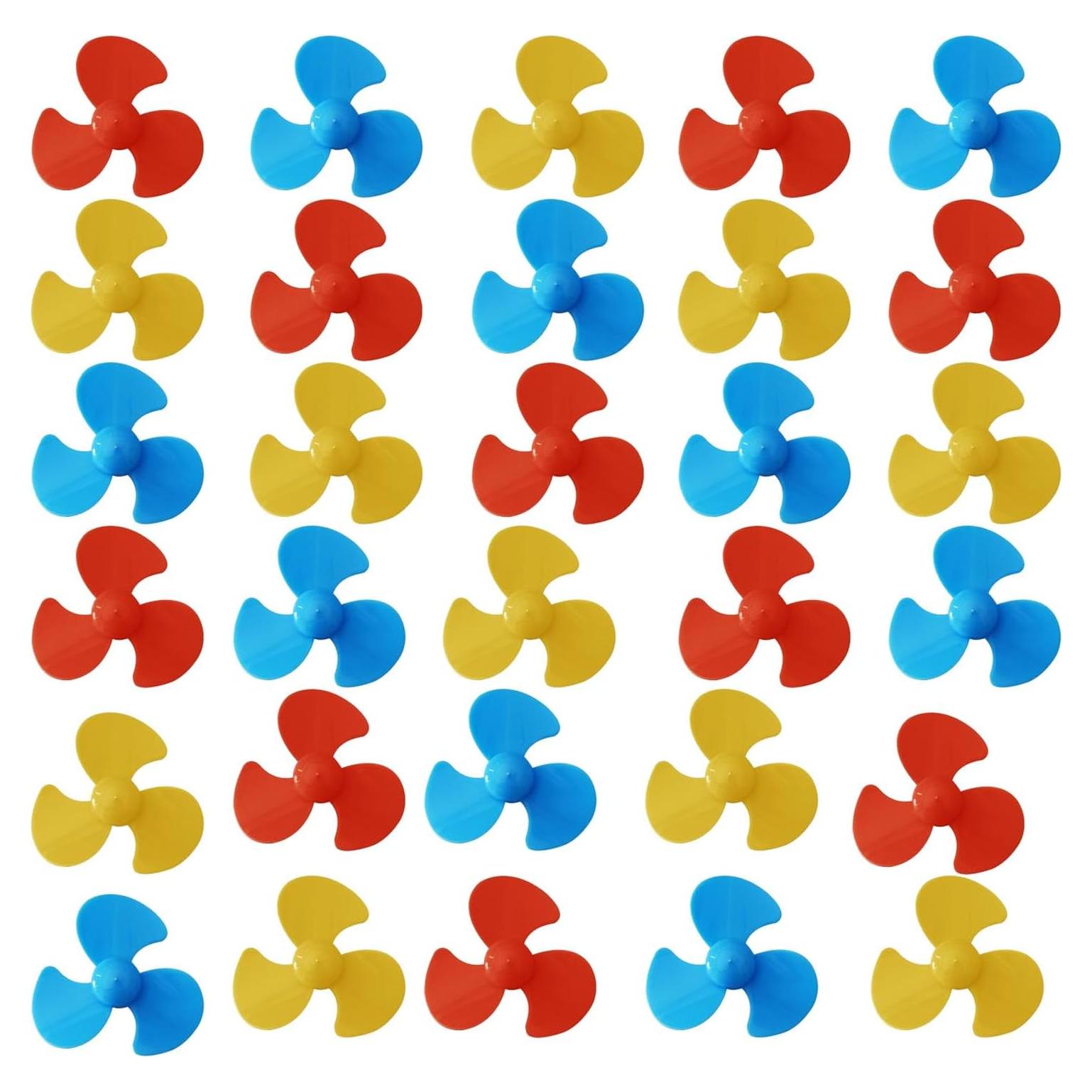 30 Hélices Mini 2mm Eje Skrnrhrery para Ventiladores