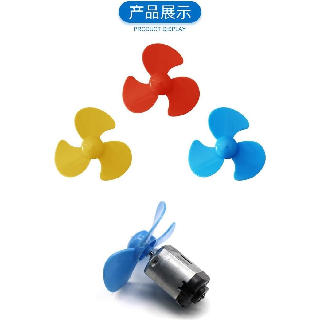 30 Hélices Mini 2mm Eje Skrnrhrery para Ventiladores