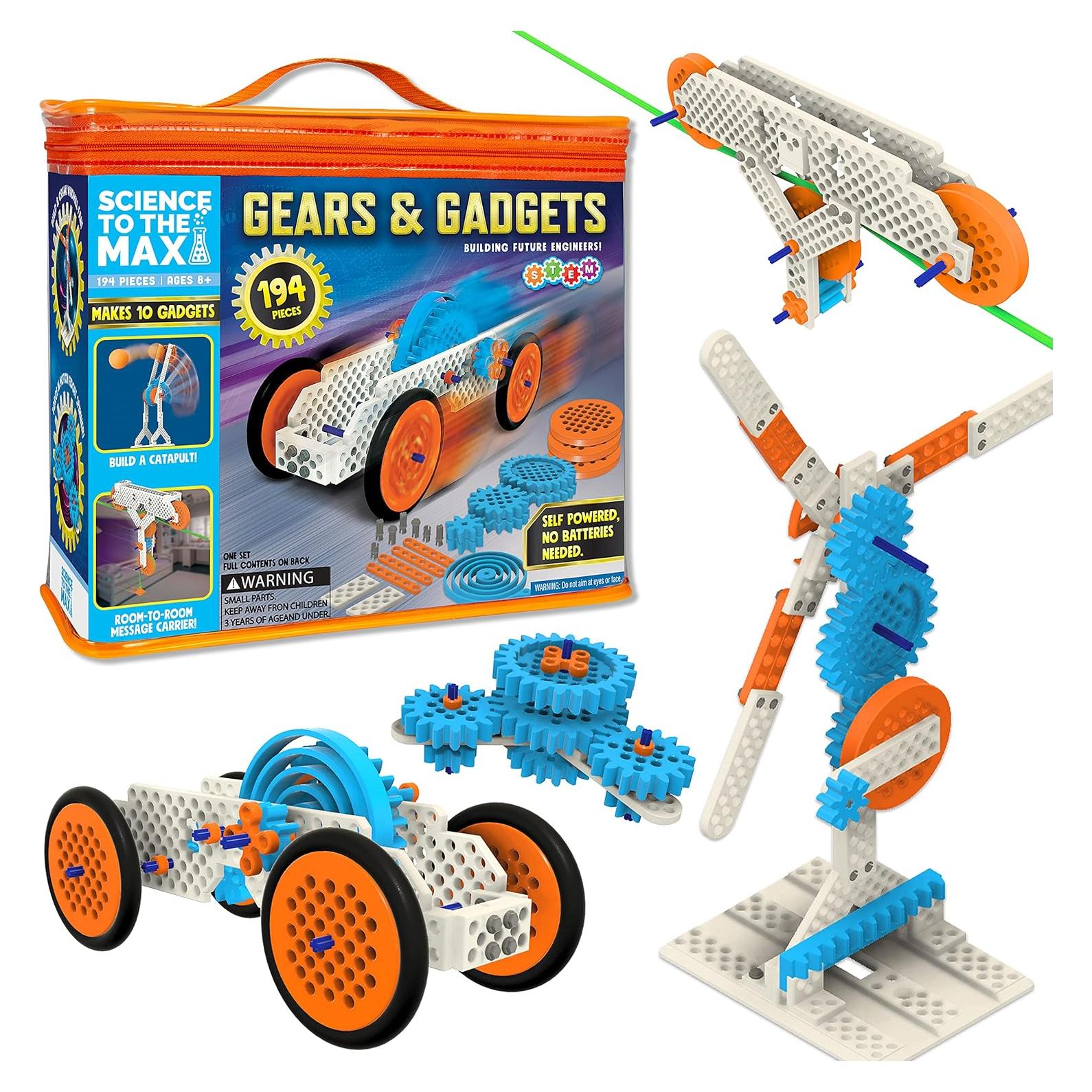 Kit de Construcción Educativo 194 Piezas Creative Kids - Proyectos STEM para Niños 8+