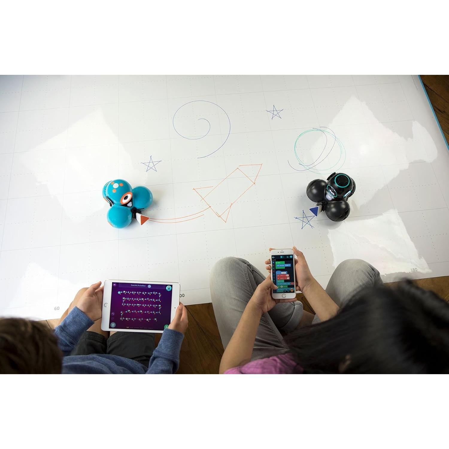 Kit de Dibujo Wonder Workshop para Robot Dash - 6 Marcadores Borrables