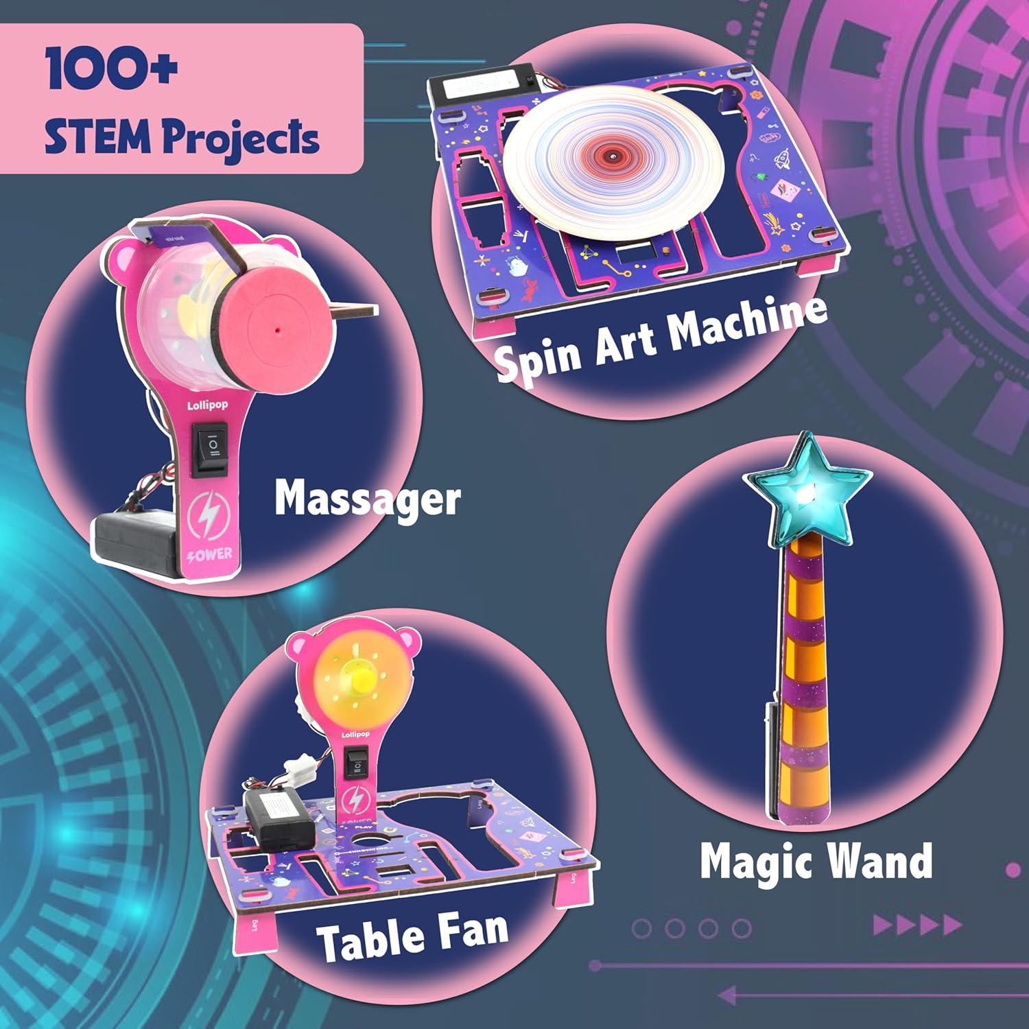 Kit de Robótica STEM ButterflyEdufields 10 en 1 para Niños 8-12 Años