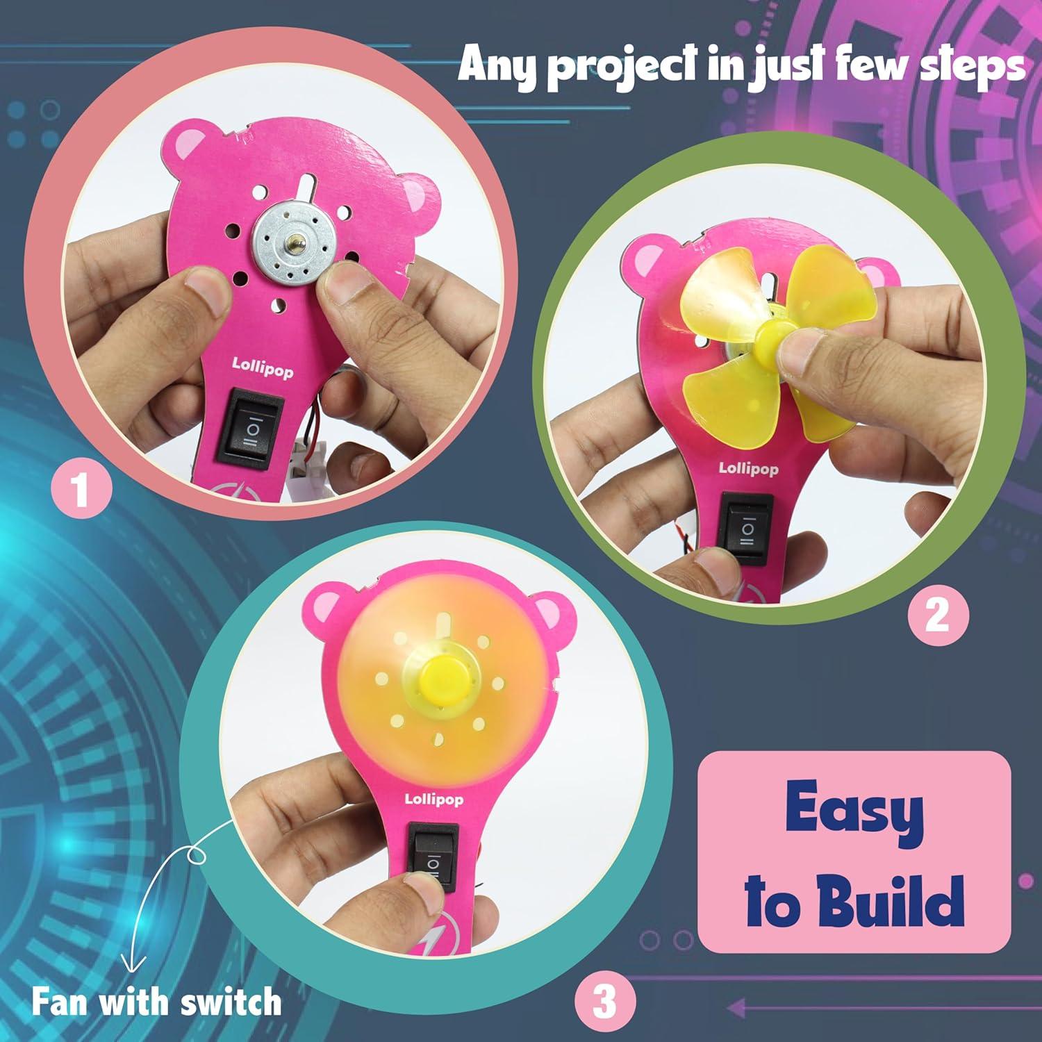 Kit de Robótica STEM ButterflyEdufields 10 en 1 para Niños 8-12 Años