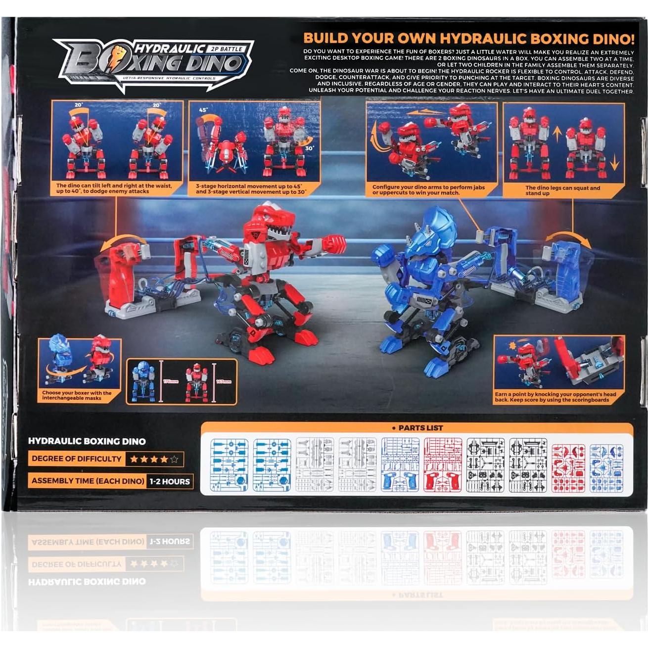 Kit de Robots de Boxeo Hidráulicos RiteHold - 2 Robots para Niños 8-16 Años