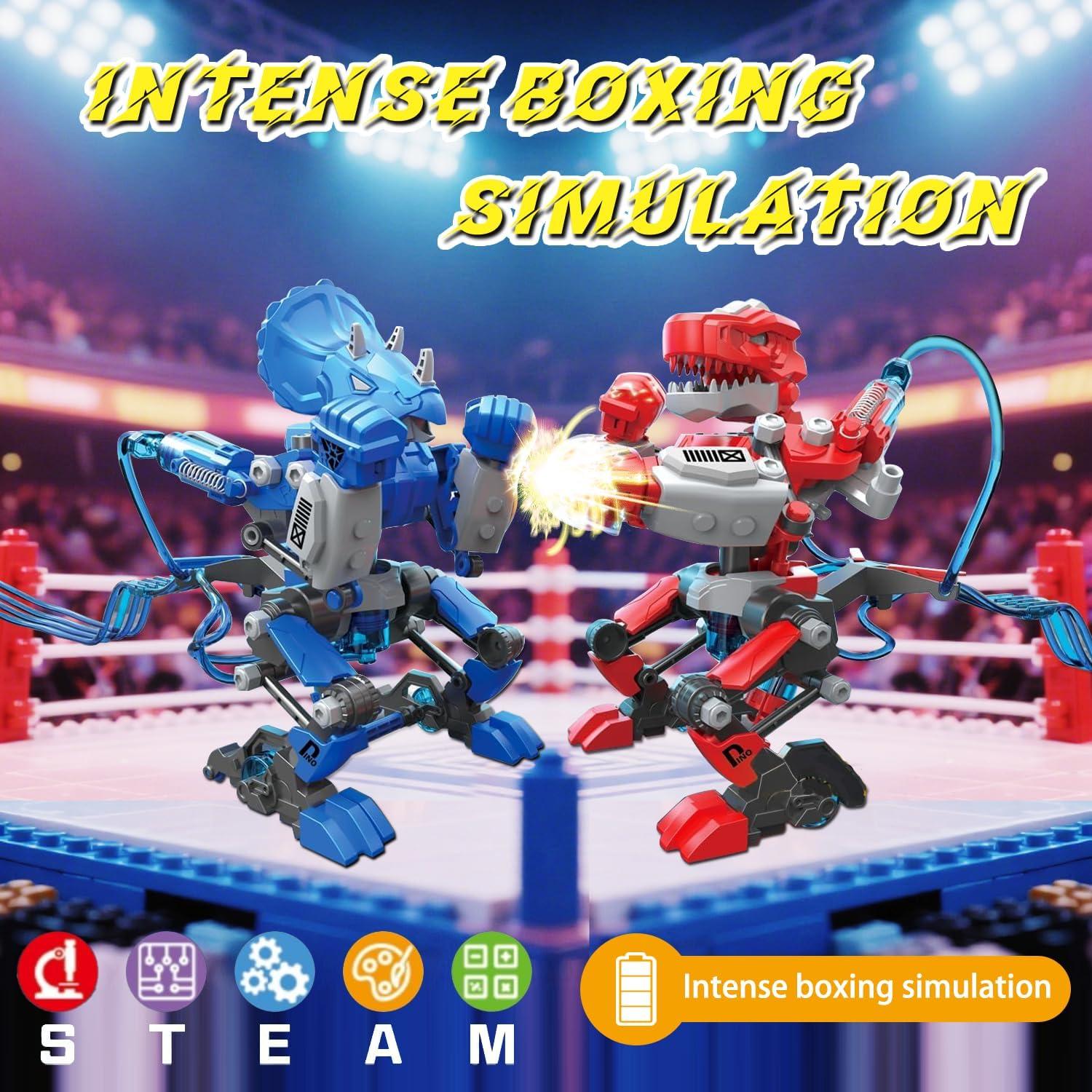 Kit de Robots de Boxeo Hidráulicos RiteHold - 2 Robots para Niños 8-16 Años