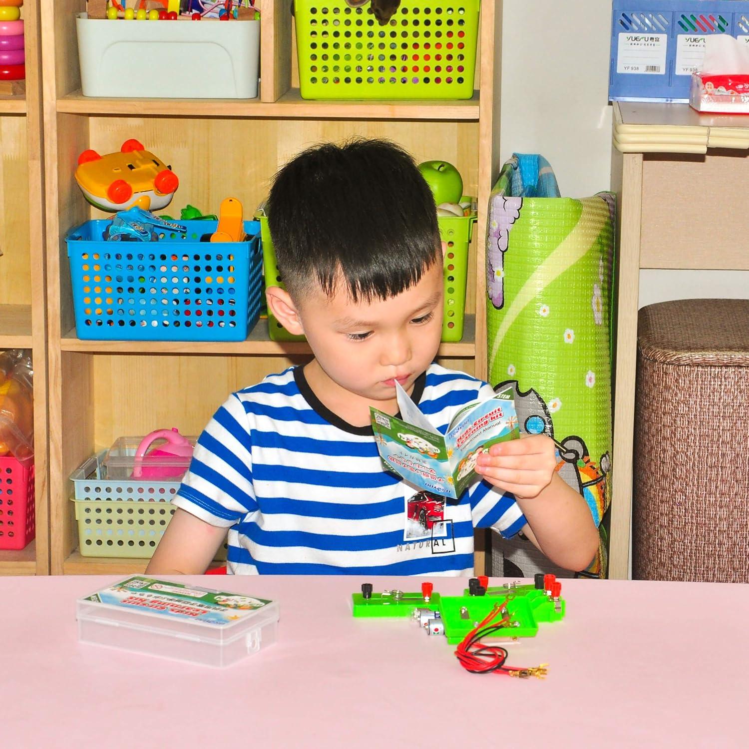 Kit de Aprendizaje de Circuitos Eléctricos OSOYOO para Niños