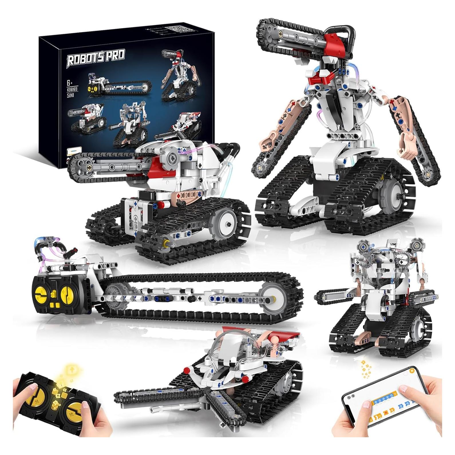 Kit de Construcción Robot STEM 5 en 1 Shantou 429 Piezas