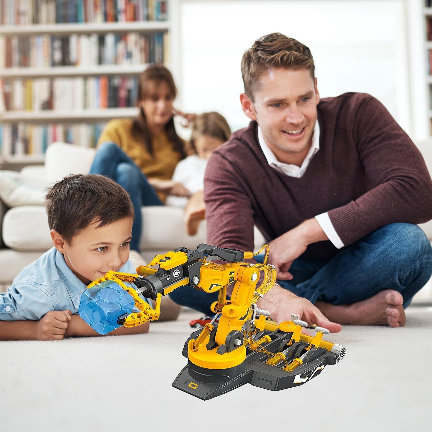 Kit de Brazo Robótico Hidráulico Tissting 3 en 1 para Niños