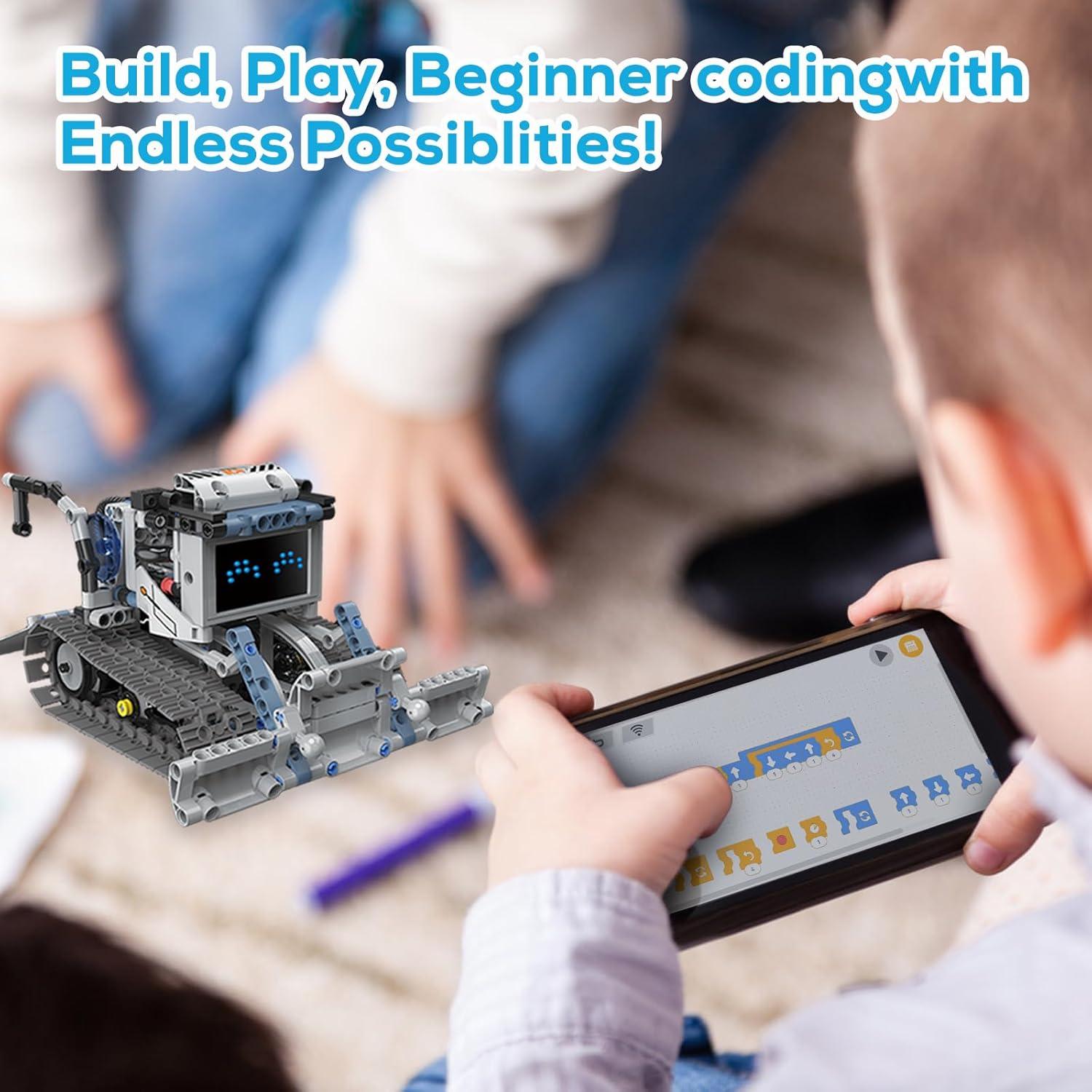 Kit de Construcción de Robots 5 en 1 Huasui para Niños 6-16 Años