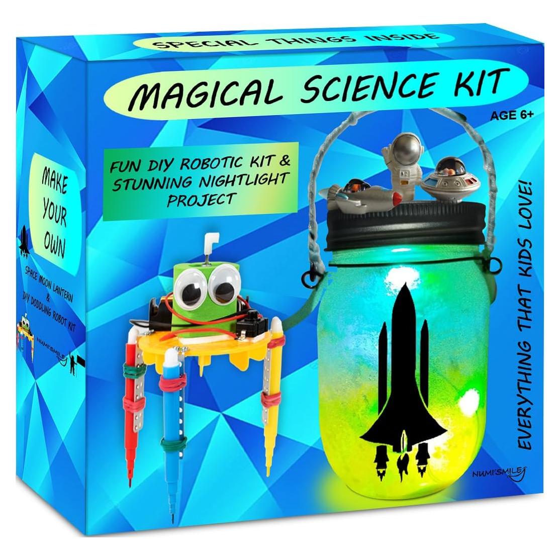 Kit de Luz Nocturna Espacial y Robótica NUMI'SMILE 6-12 Años