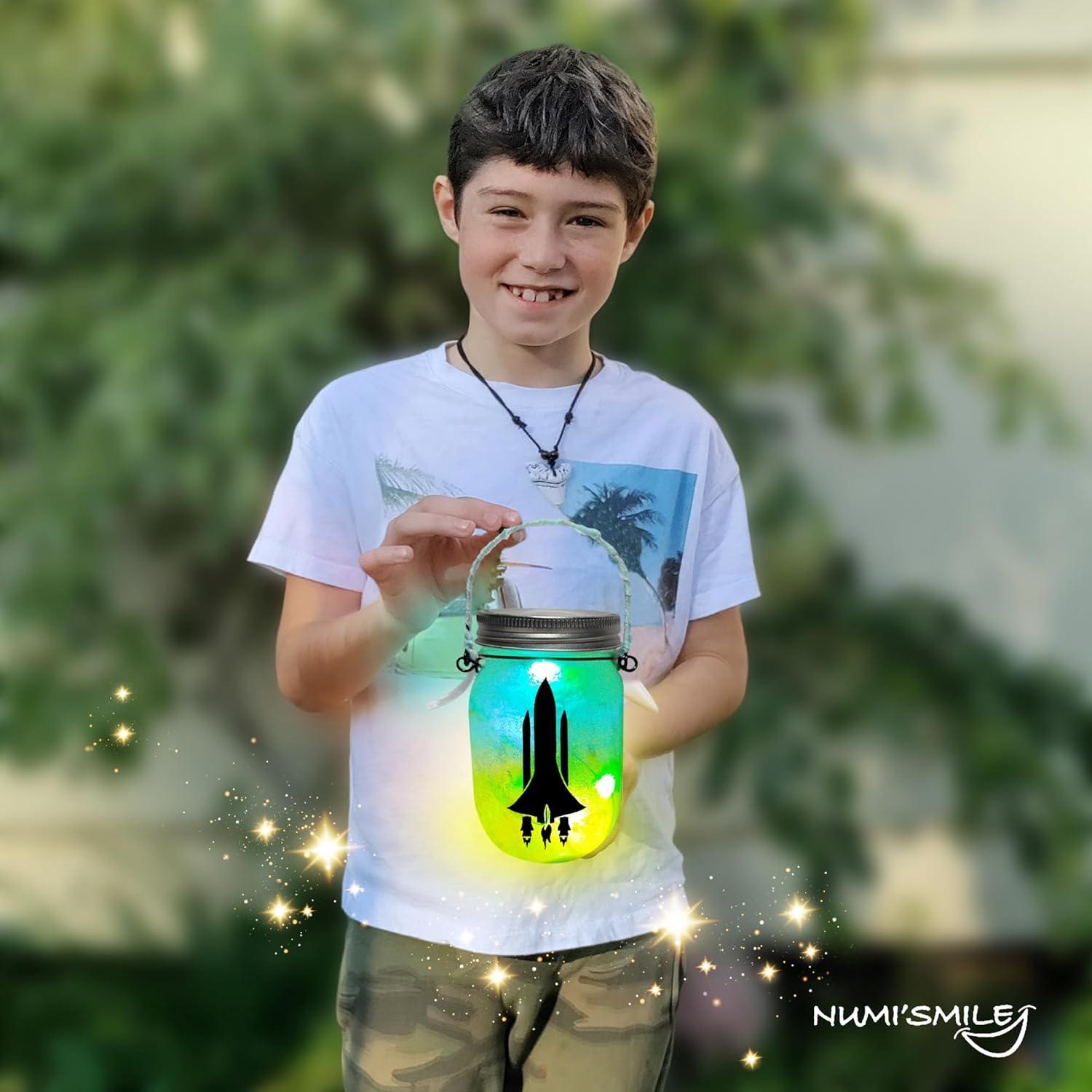 Kit de Luz Nocturna Espacial y Robótica NUMI'SMILE 6-12 Años