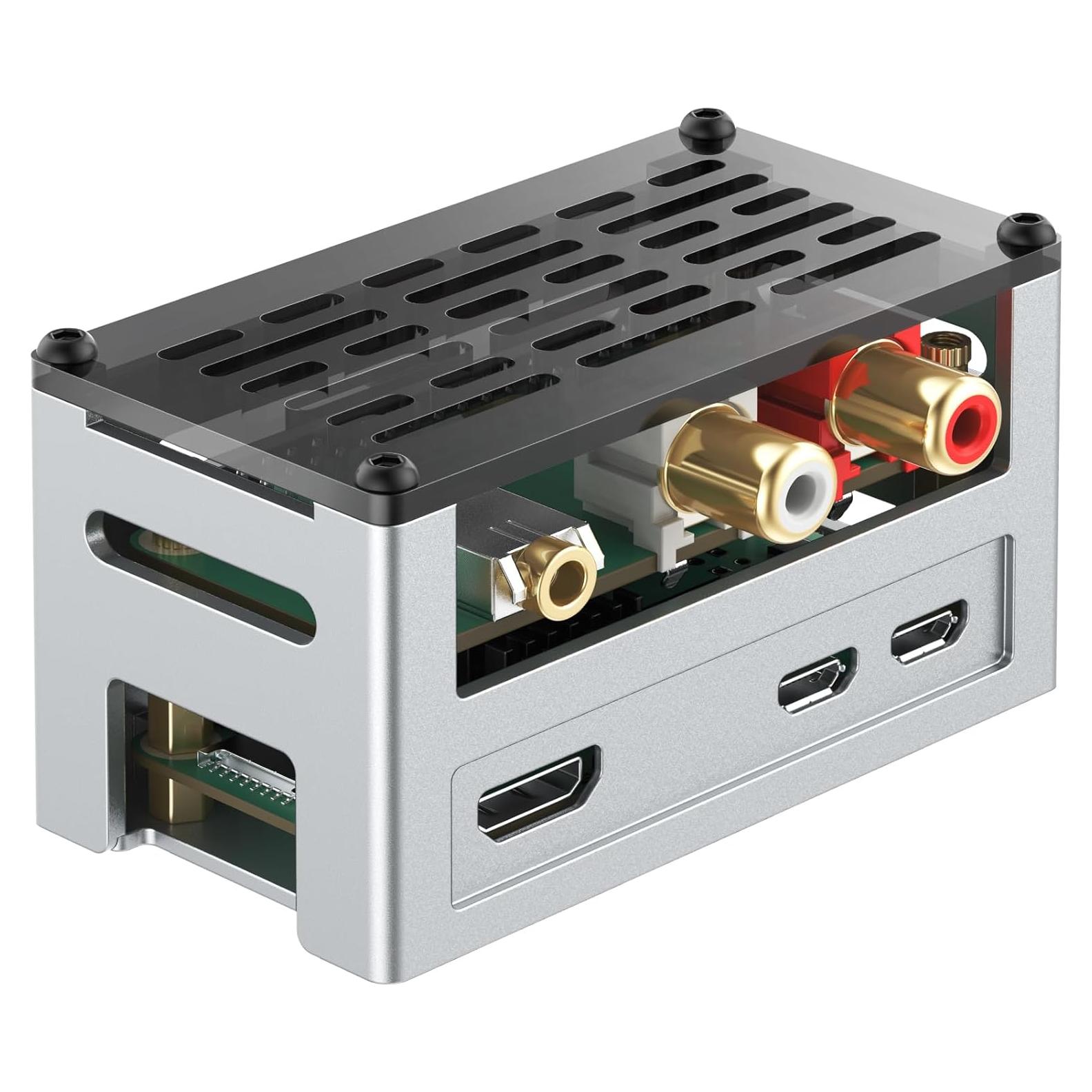 Caja de Aluminio InnoMaker para Raspberry Pi Zero con Disipador