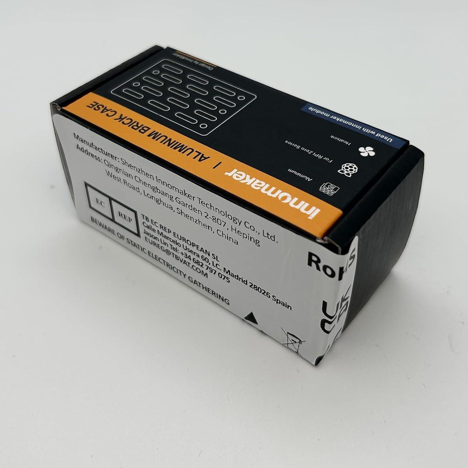 Caja de Aluminio InnoMaker para Raspberry Pi Zero con Disipador