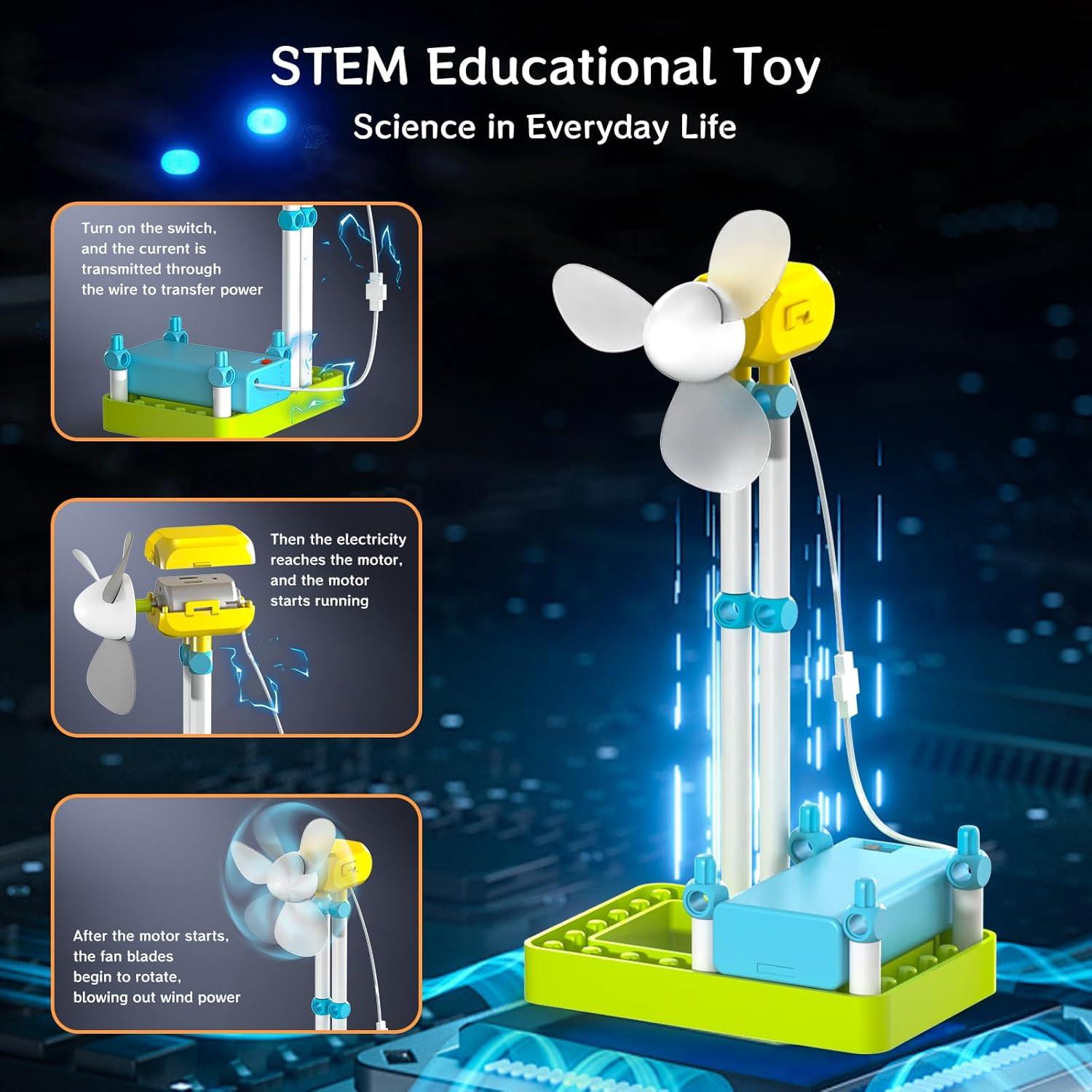 Kit de Juguetes STEM RISUNTOY 434 Piezas - Robots Solares