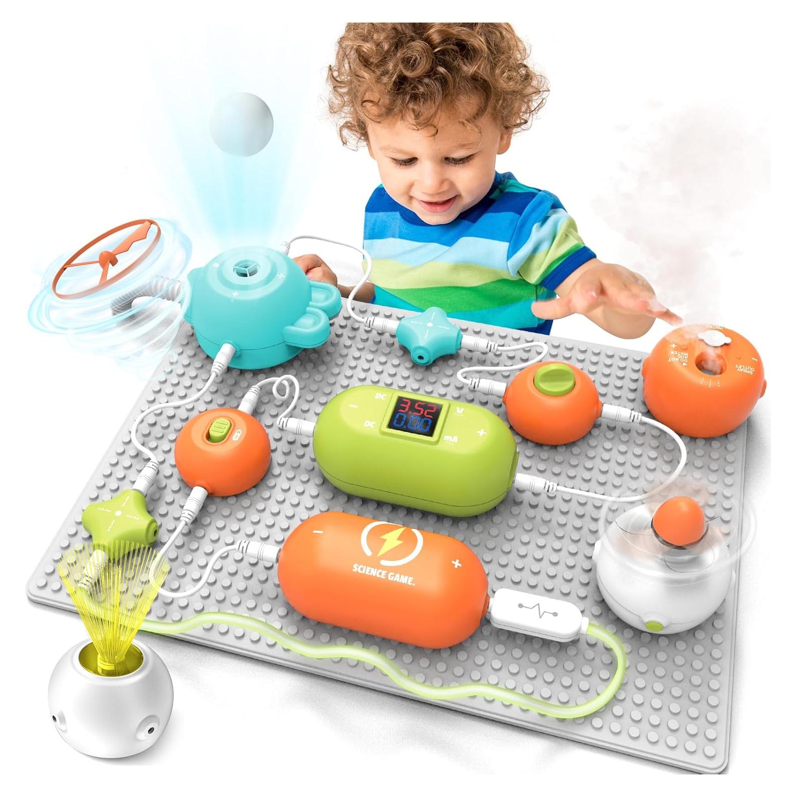 Kit de Circuitos Electrónicos RISUNTOY 31 Piezas 300+ Proyectos