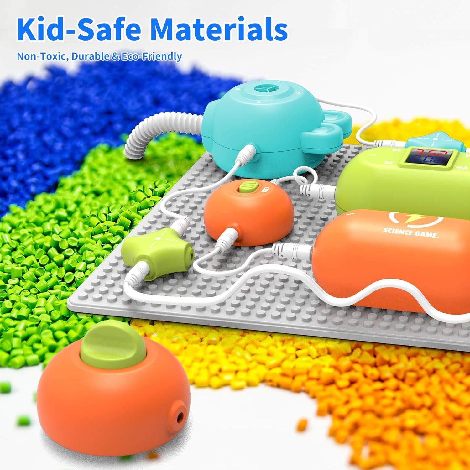 Kit de Circuitos Electrónicos RISUNTOY 31 Piezas 300+ Proyectos