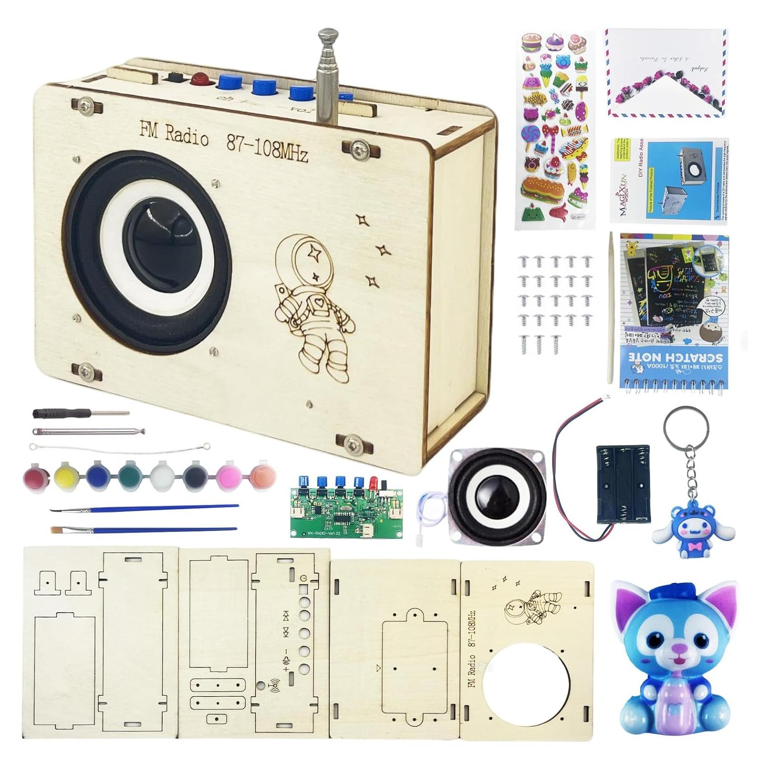 Kit de Radio DIY MAGIXUN para Niños 8-16 Años - STEM
