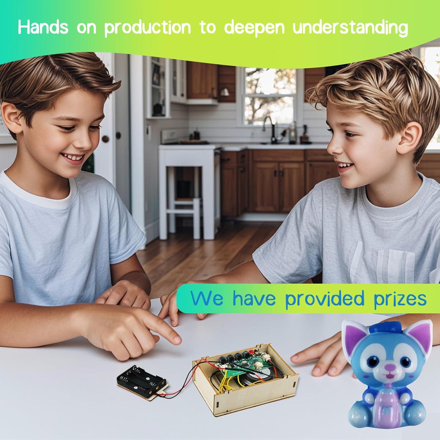 Kit de Radio DIY MAGIXUN para Niños 8-16 Años - STEM