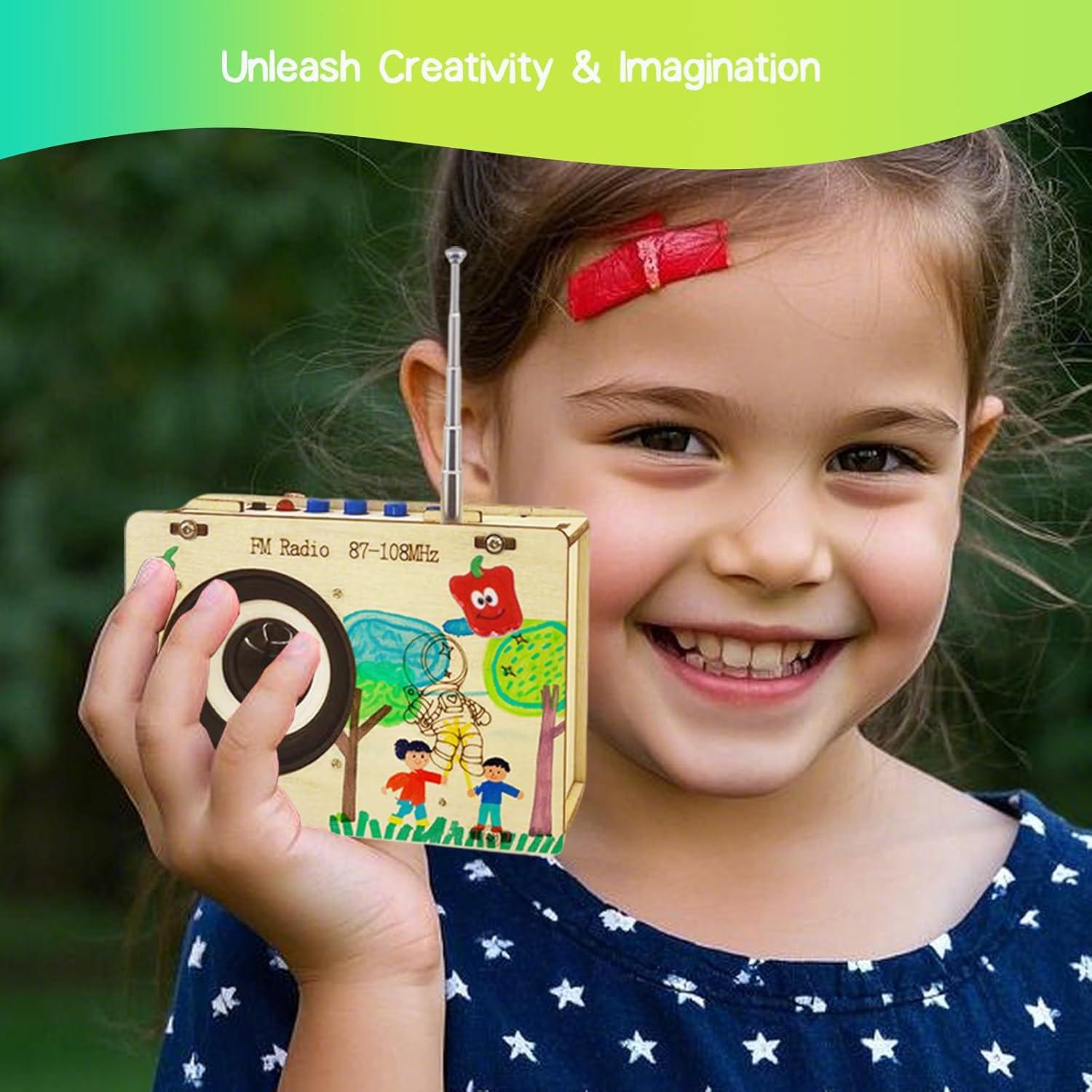 Kit de Radio DIY MAGIXUN para Niños 8-16 Años - STEM