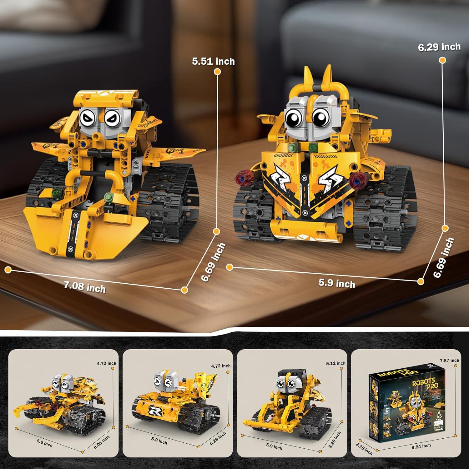 Kit de Construcción de Robots STEM 5 en 1 Shantou 269 Piezas