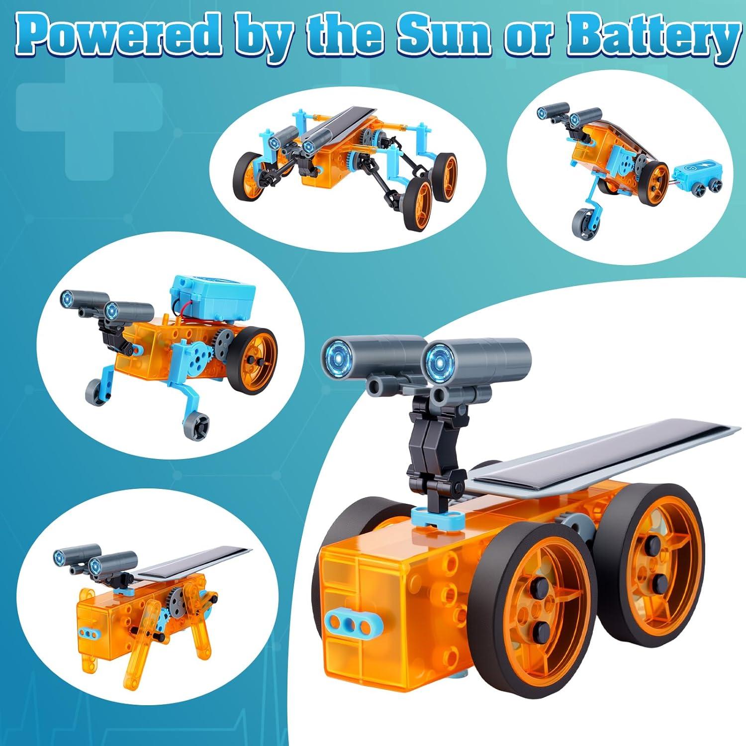 Kit de Robot Solar 25-en-1 Dioju - Juguete STEM para Niños 8+