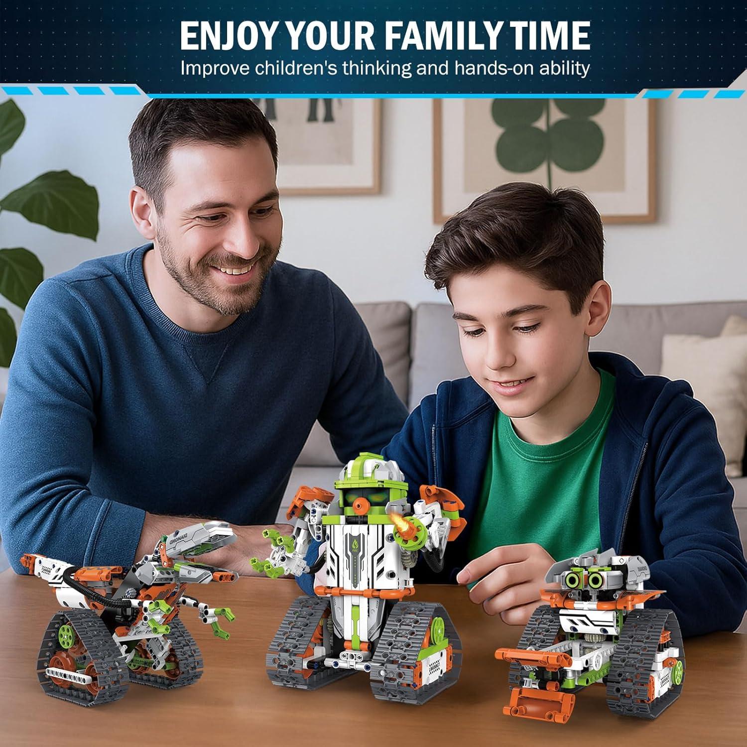 Kit de Construcción de Robots STEM Shantou 5 en 1 para Niños