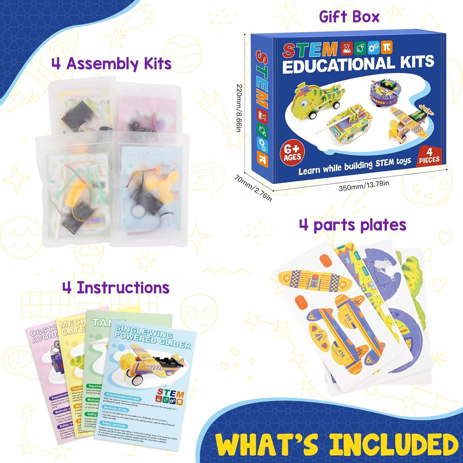 Kits STEM para Niños 8-12 Años - Proyectos de Robótica y Ciencia
