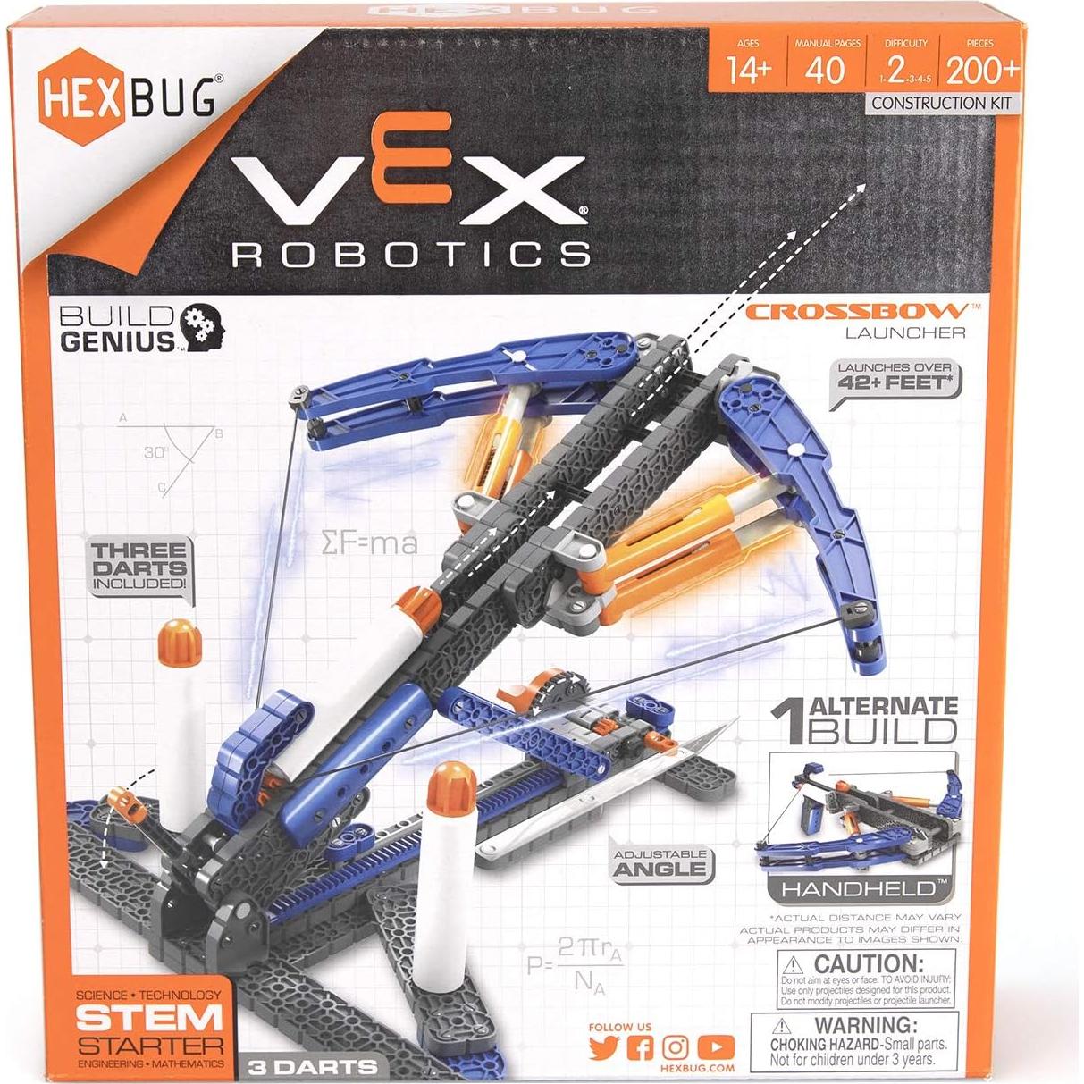 Ballesta HEXBUG VEX Robotics 2.0 - Juguete STEM 200 Piezas