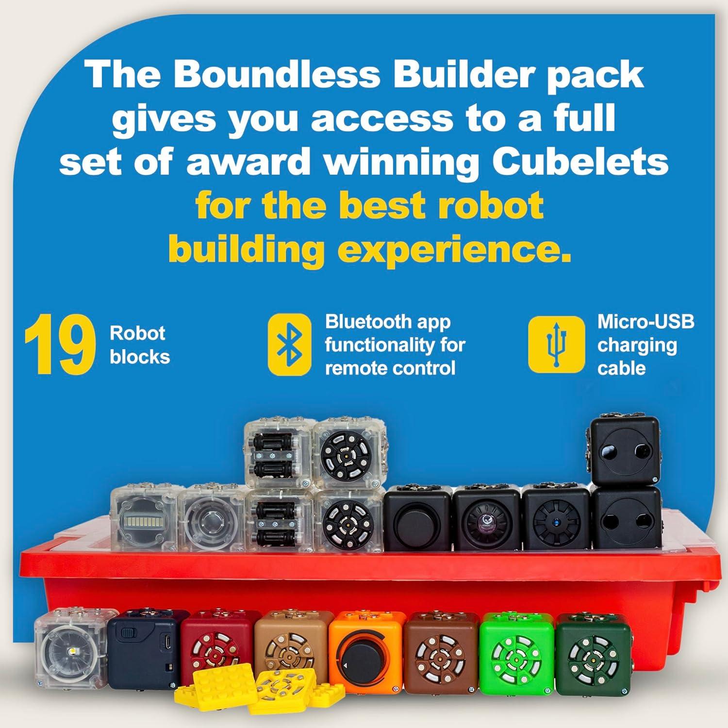 Kit de Robótica Modular Cubelets Robótica Modular 19 Bloques 4+