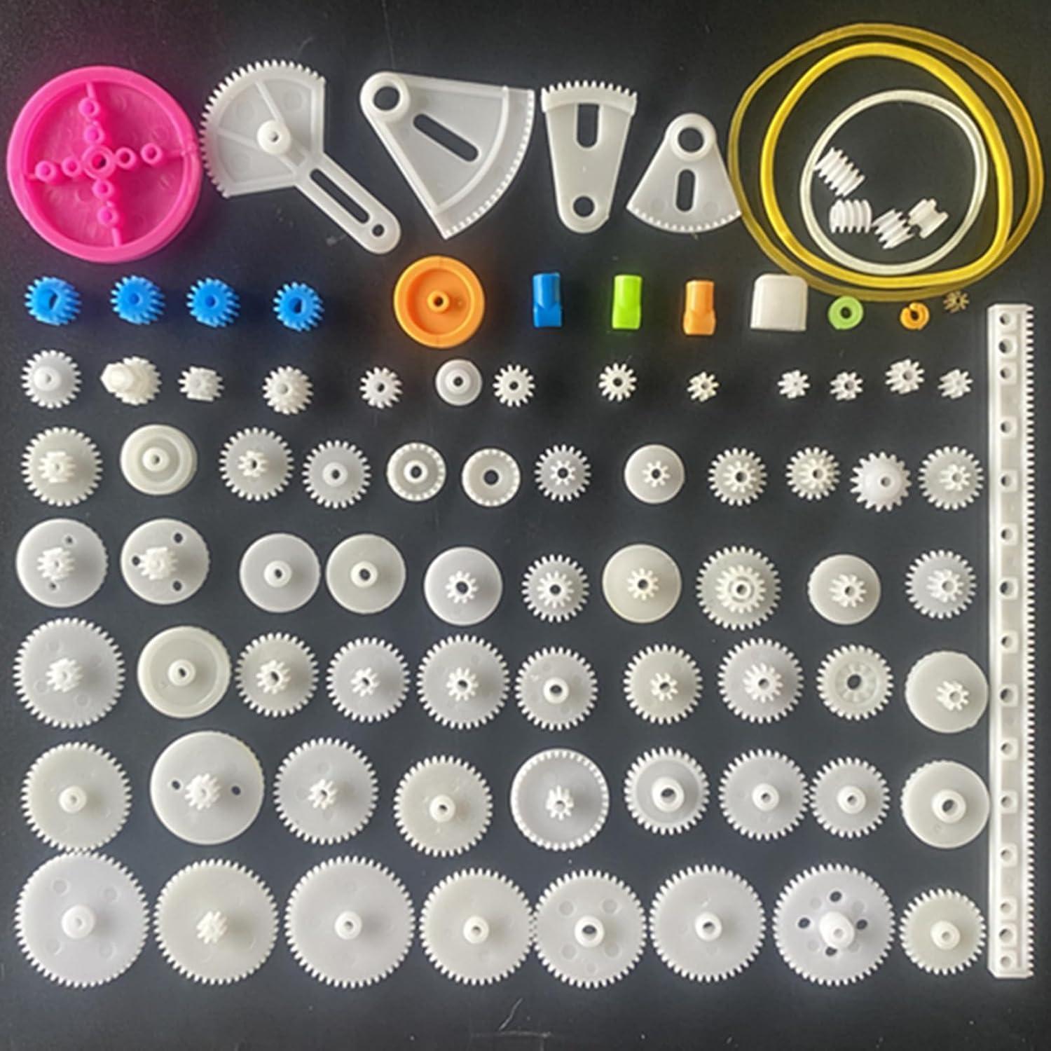 Kit de Motor DC Eléctrico Andgiv 131 Piezas STEM Proyectos