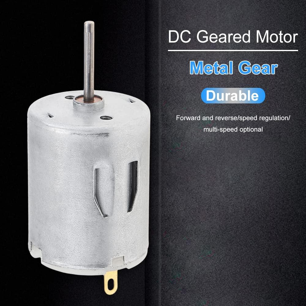 5 Motores DC R280 12-24V 24000RPM Micro para Juguetes y Electrodomésticos