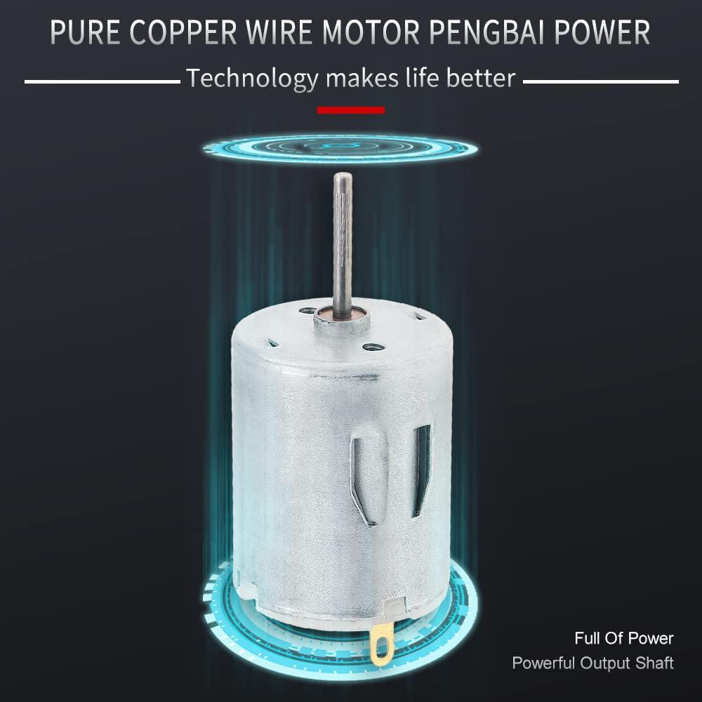 5 Motores DC R280 12-24V 24000RPM Micro para Juguetes y Electrodomésticos