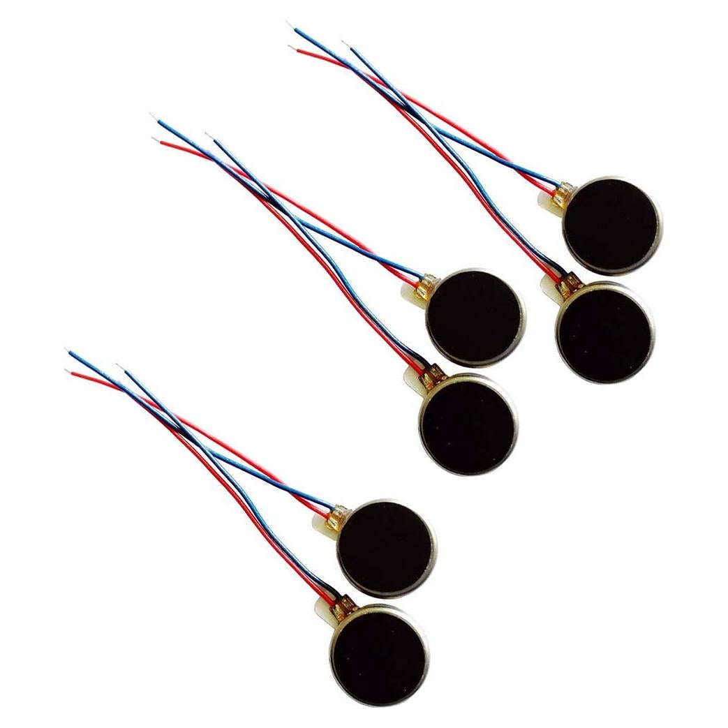 Motor de Vibración DC 10x3mm Tatoko 12000RPM - Paquete de 6