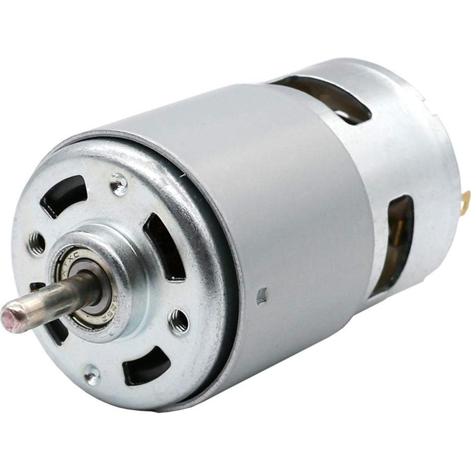 Motor DC 12V-24V 775 BestTong 10000RPM Doble Rodamiento