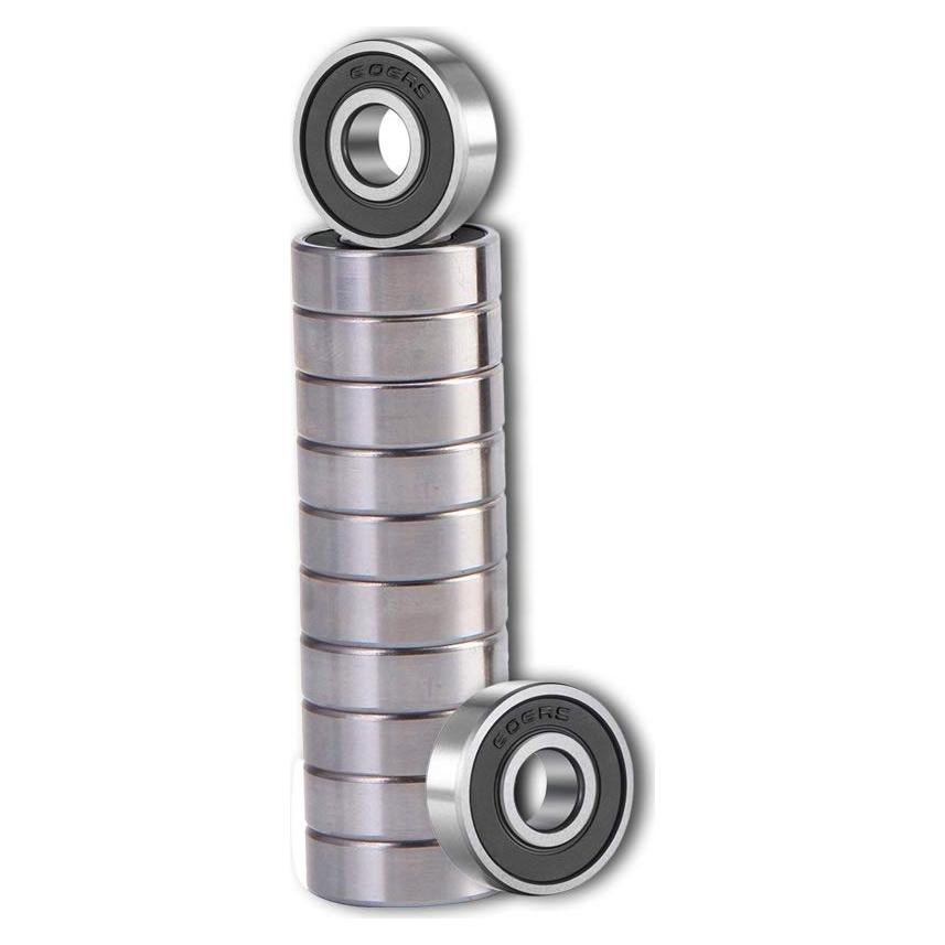 Rodamientos de Bolas SHKIBY 606-2RS Paquete de 12 6x17x6mm