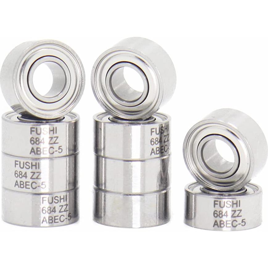 Rodamiento 684ZZ FUSHI ABEC-5 4x9x4 mm (10 PCS) Miniatura