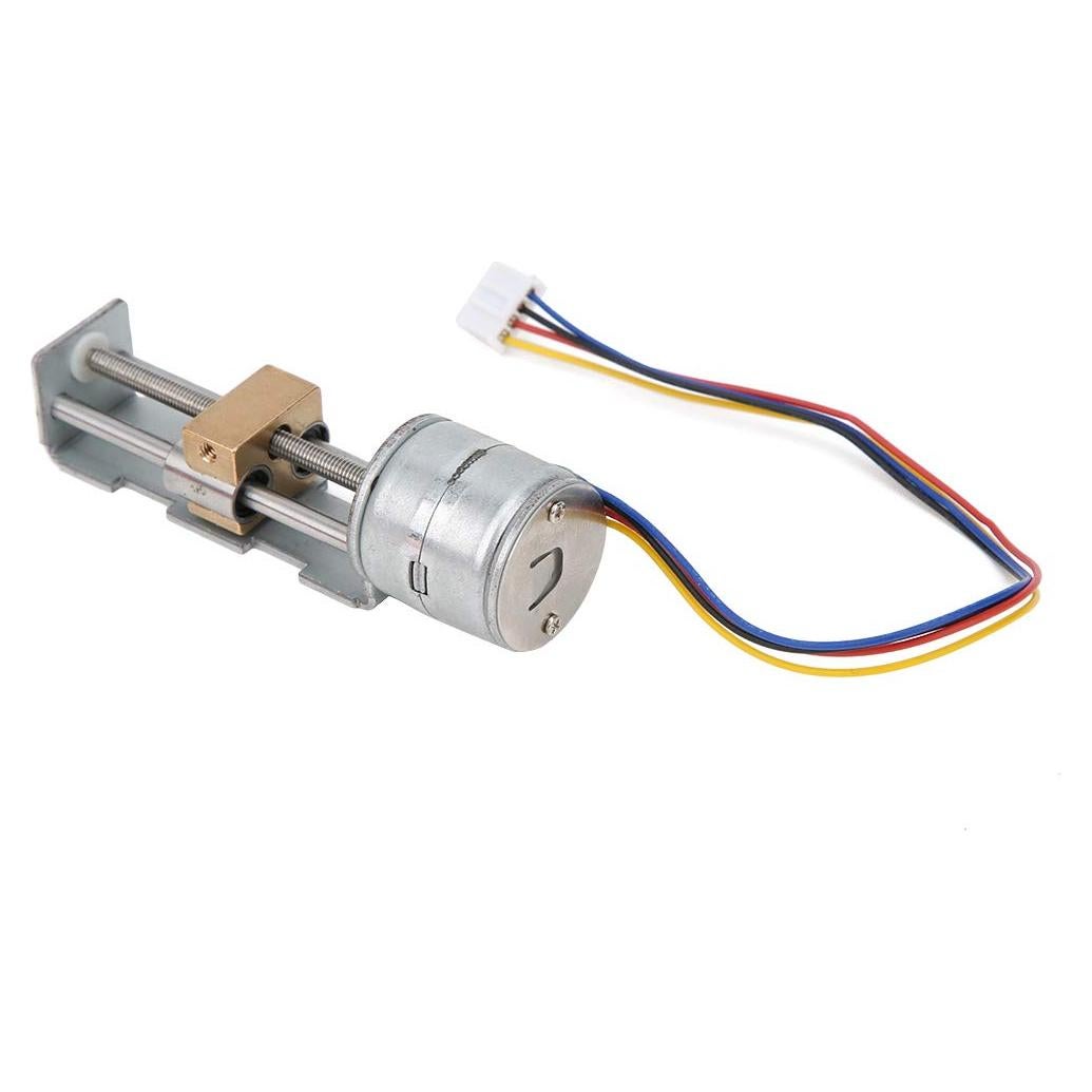 Mini Actuador Lineal Dilwe Motor Paso a Paso 5-9V