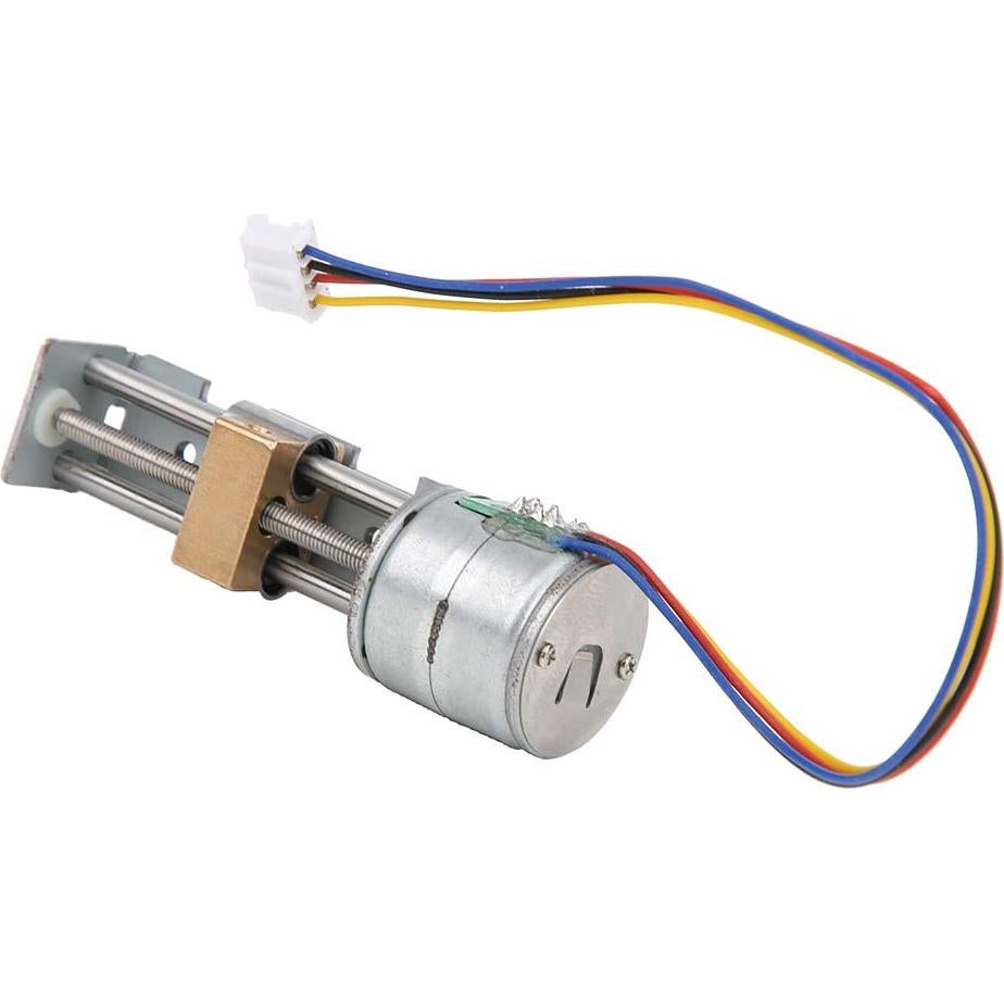 Mini Actuador Lineal Dilwe Motor Paso a Paso 5-9V