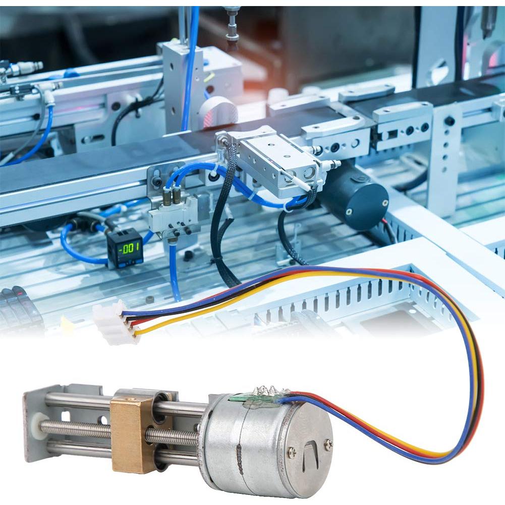 Mini Actuador Lineal Dilwe Motor Paso a Paso 5-9V
