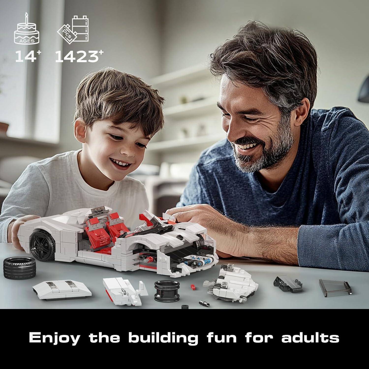 Mould King 10196 Coche Deportivo Clásico 1423 Piezas