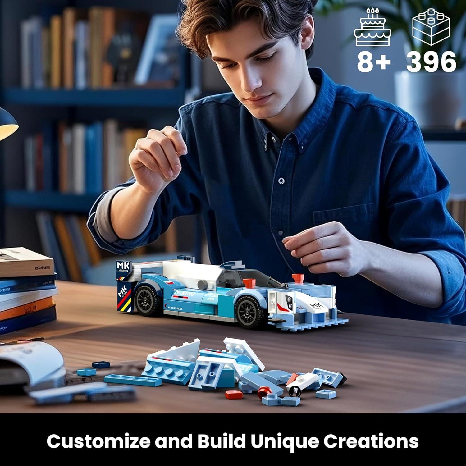 Kit de Construcción de Auto Mould King IX Speed Champion 396 Piezas