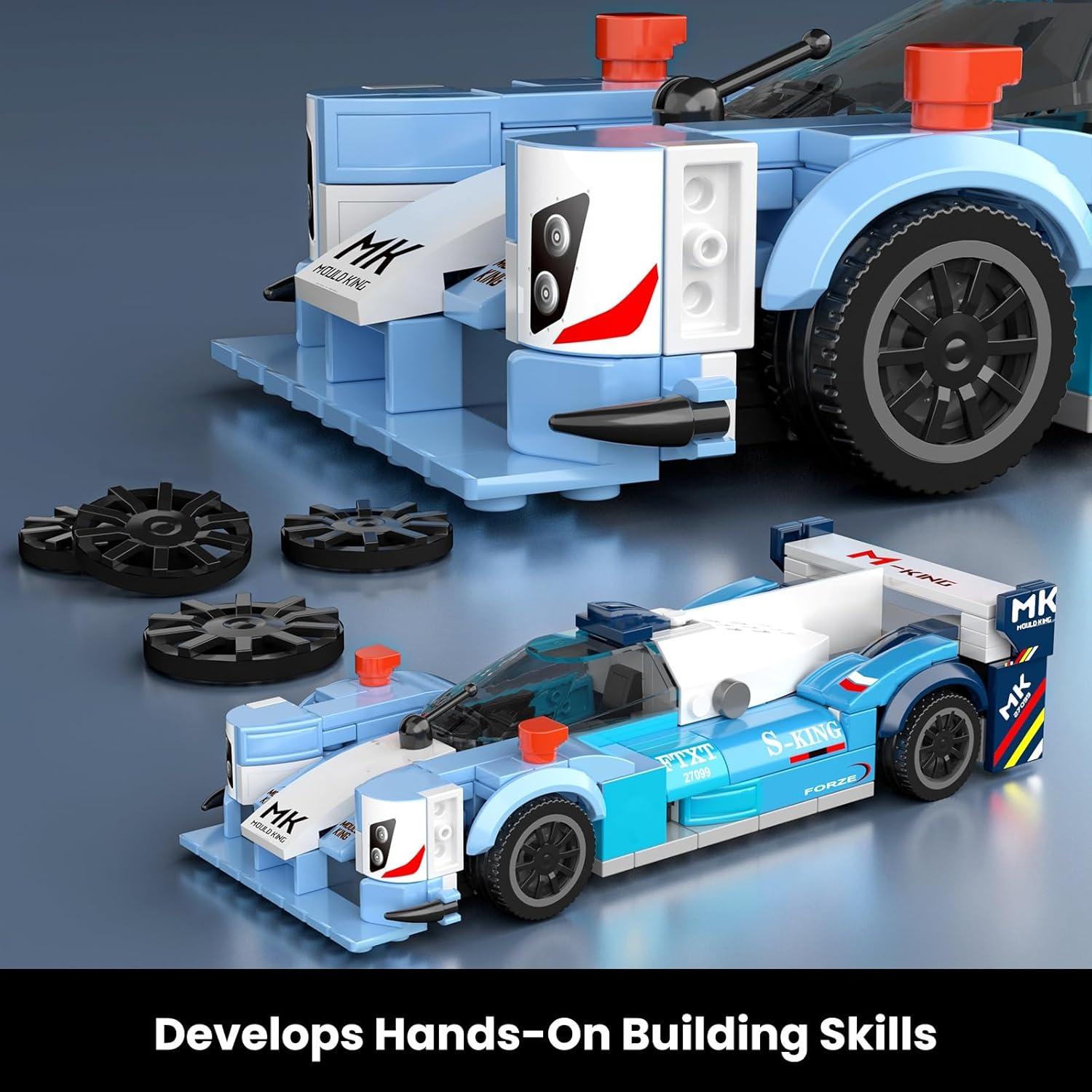 Kit de Construcción de Auto Mould King IX Speed Champion 396 Piezas