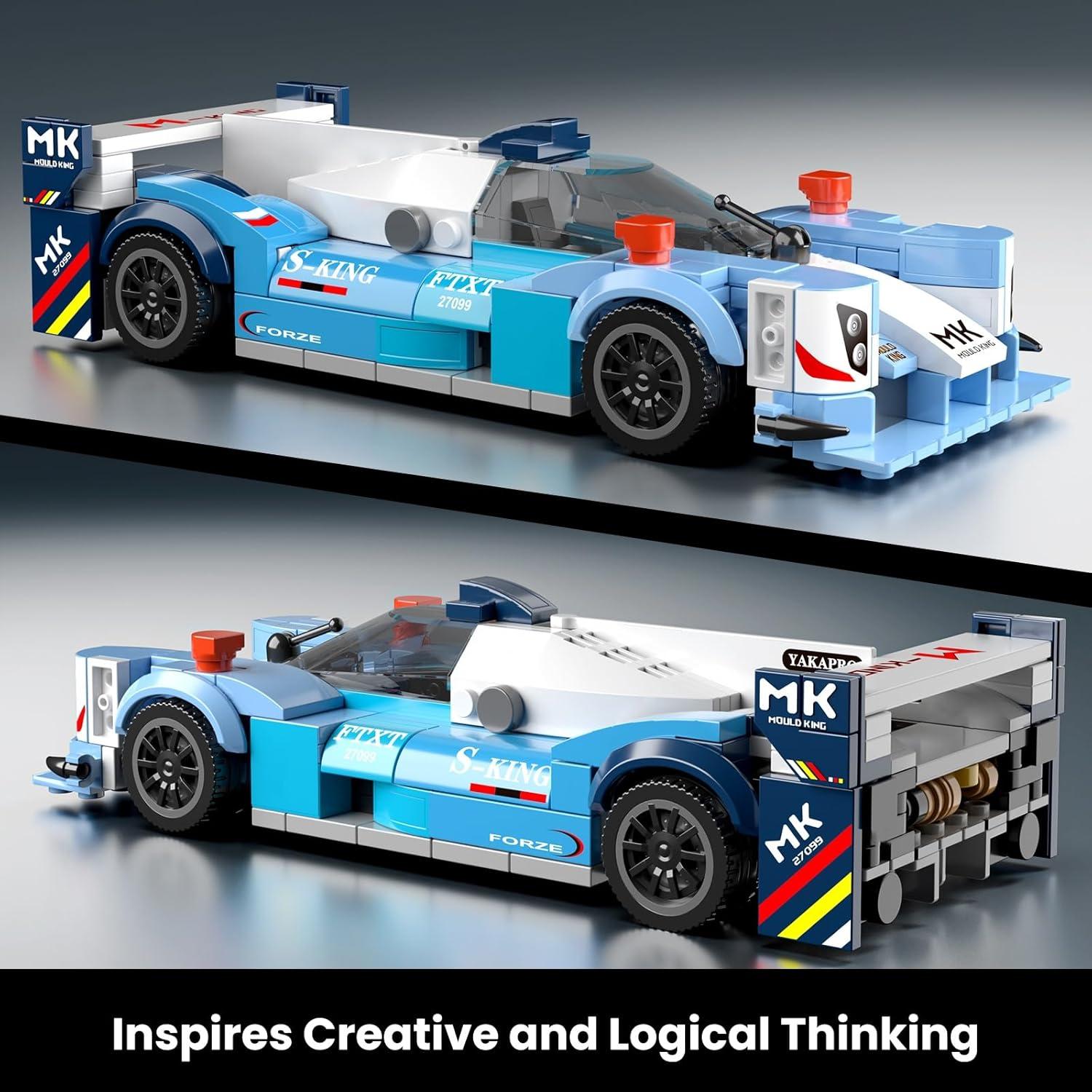 Kit de Construcción de Auto Mould King IX Speed Champion 396 Piezas