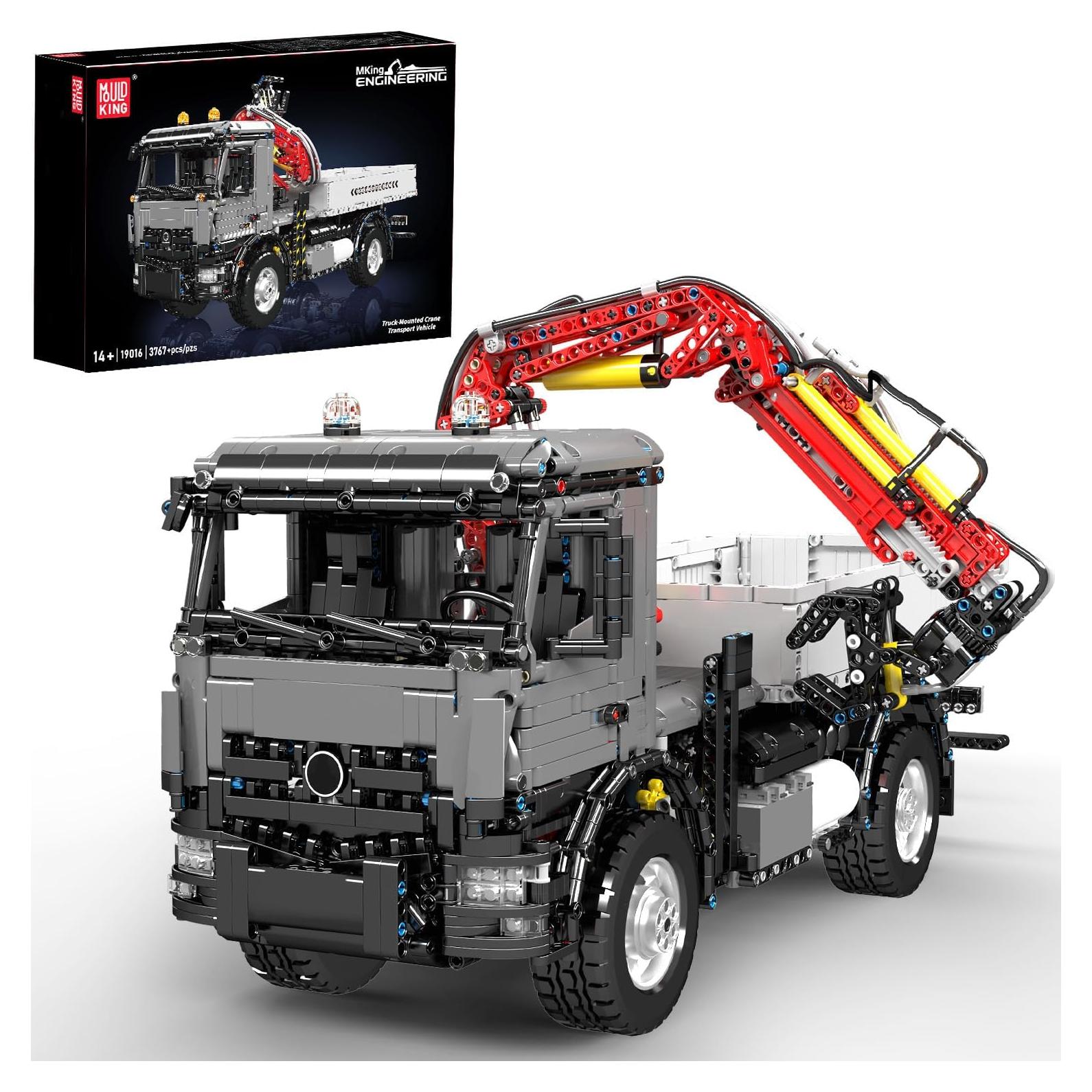 Mould King 19016 Camión Grúa Control Remoto 3767 Piezas