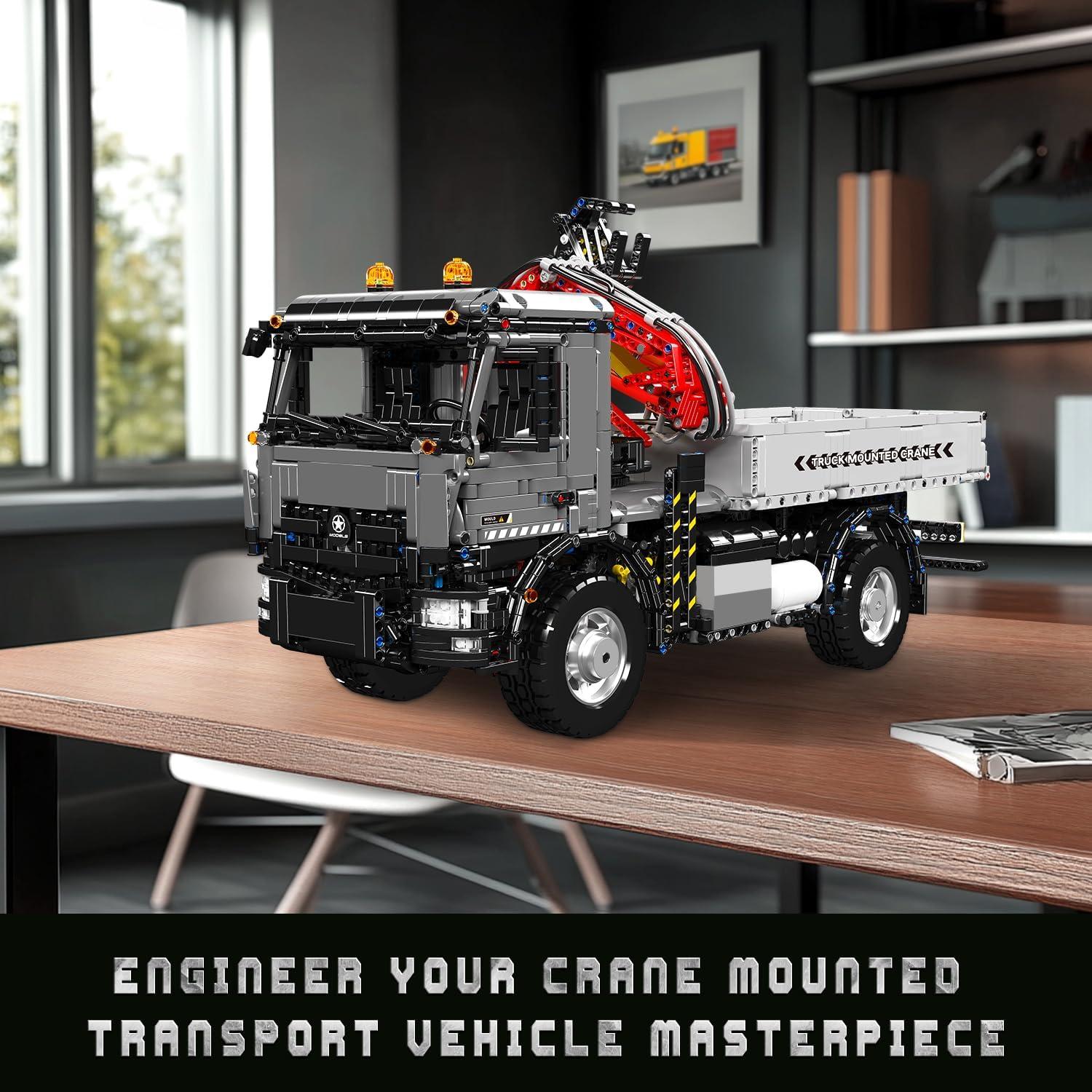 Mould King 19016 Camión Grúa Control Remoto 3767 Piezas