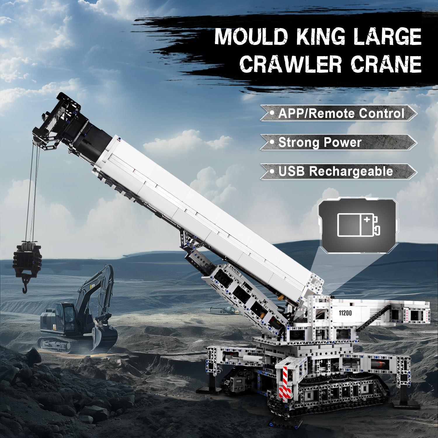 Kit de Bloques de Construcción Mould King Camión Grúa 4000 PCS