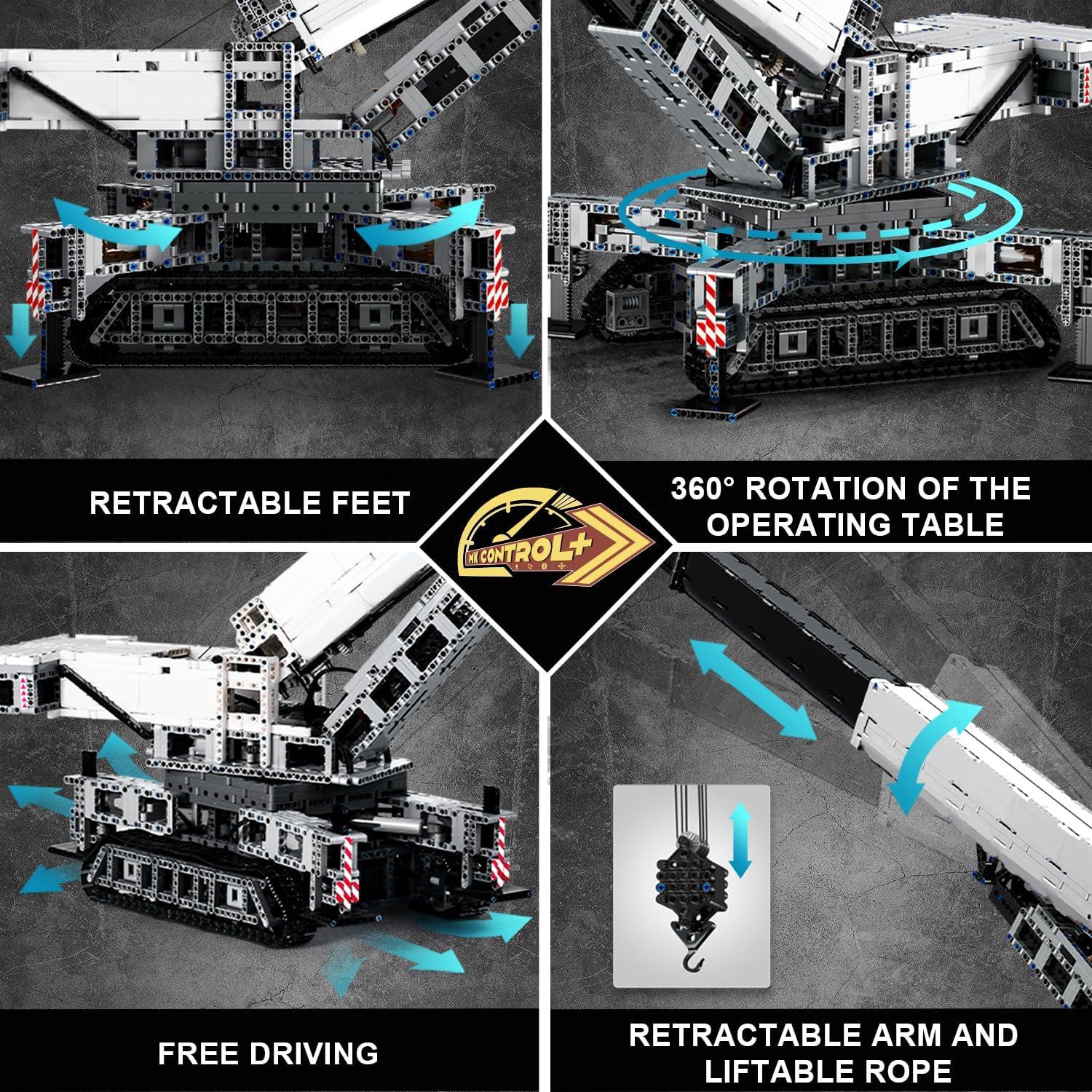 Kit de Bloques de Construcción Mould King Camión Grúa 4000 PCS