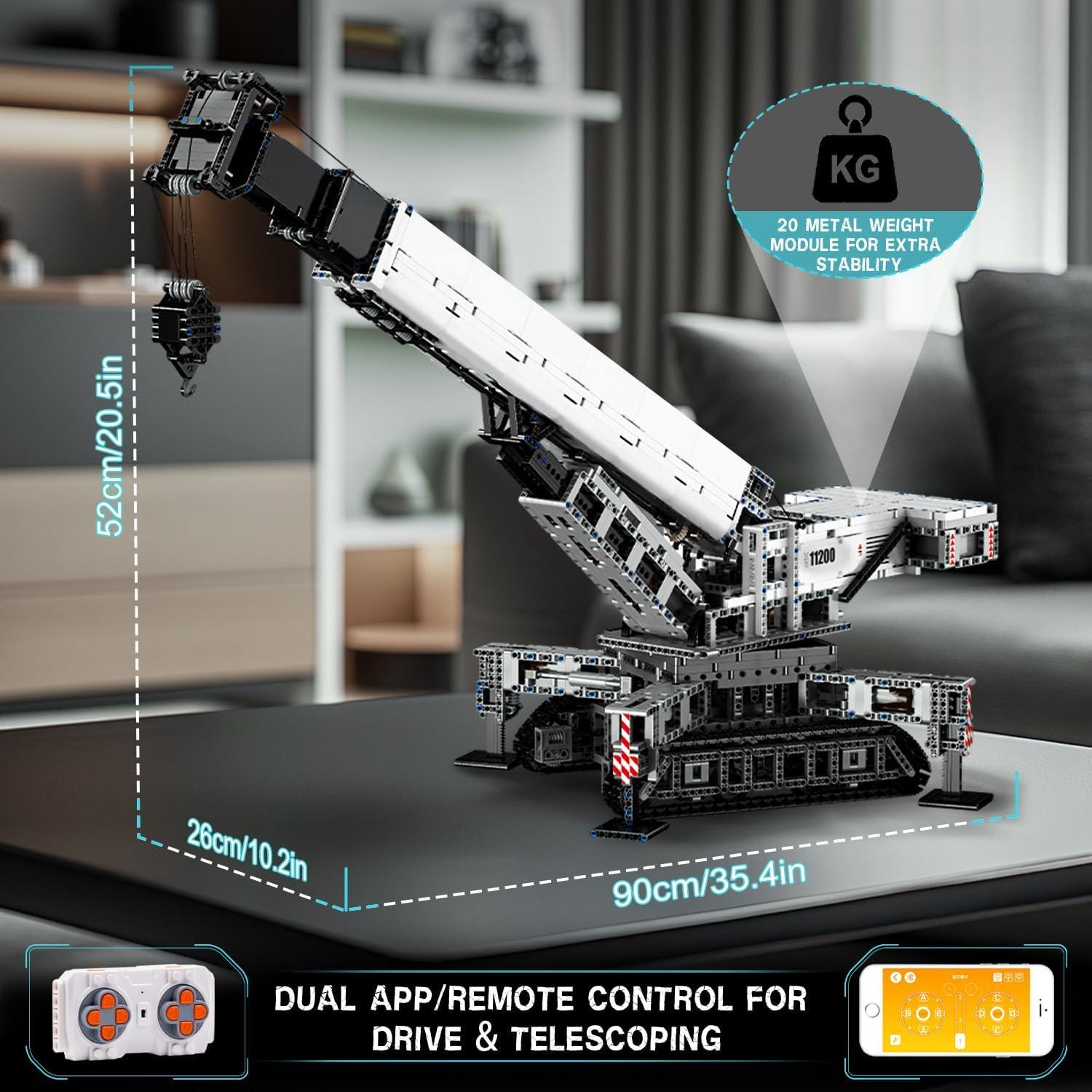 Kit de Bloques de Construcción Mould King Camión Grúa 4000 PCS