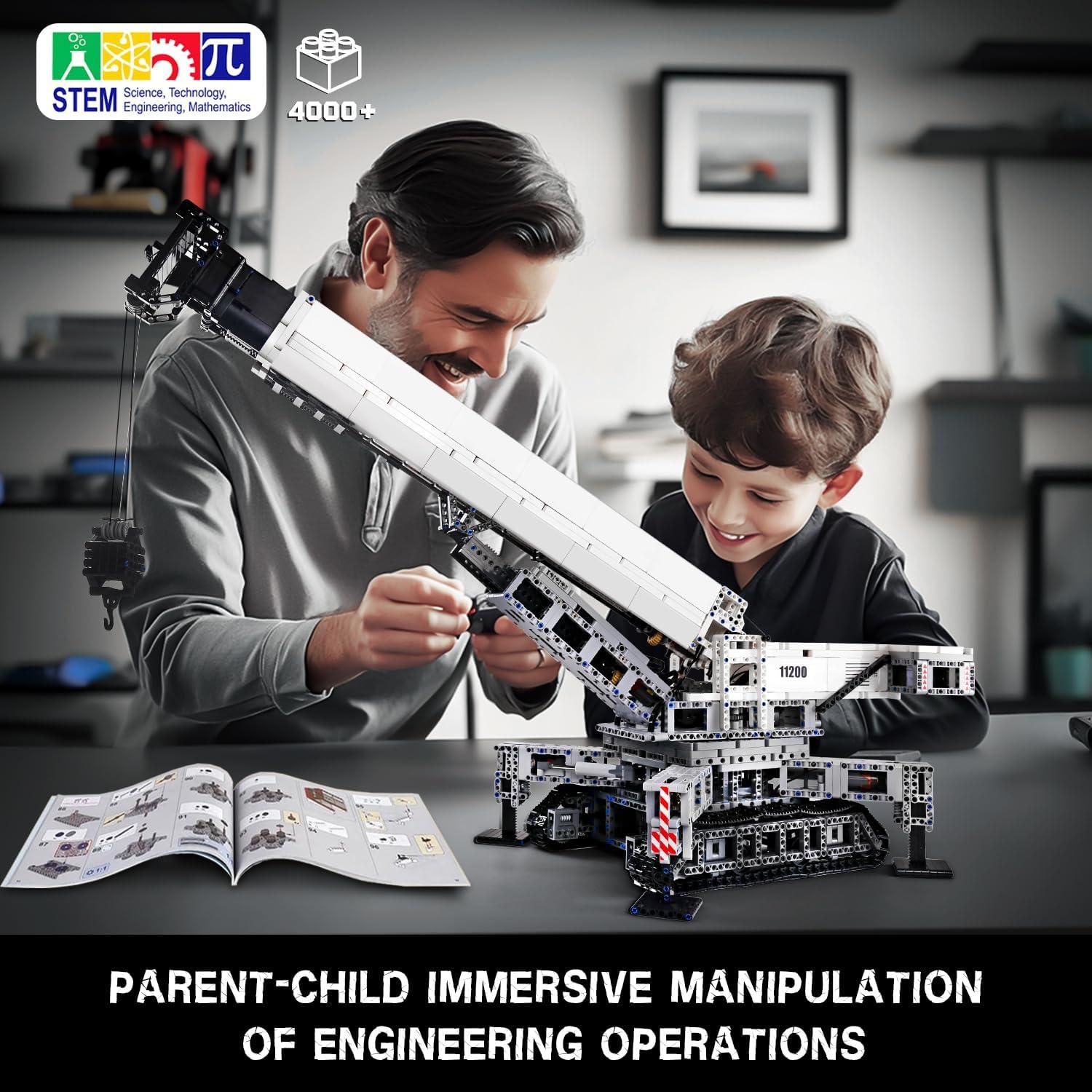 Kit de Bloques de Construcción Mould King Camión Grúa 4000 PCS