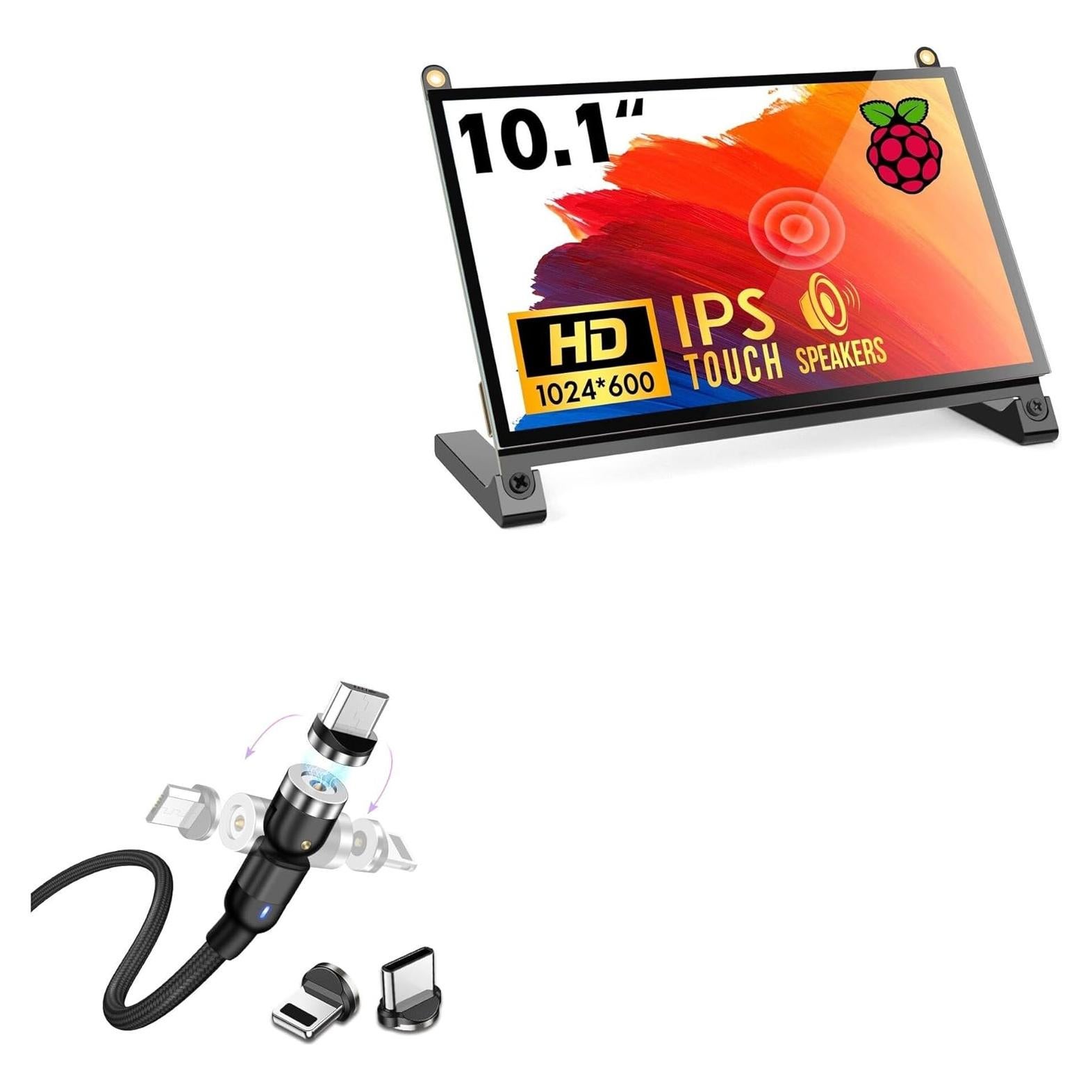 Cable de Carga Magnética BoxWave para Pantalla Raspberry Pi 10.1"