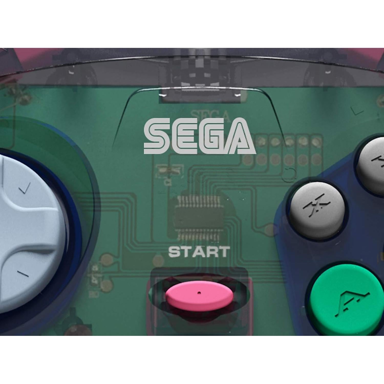 Controlador USB Retro-Bit Sega Saturn Modelo 2 - 3m Compatible PS3, PC, Switch